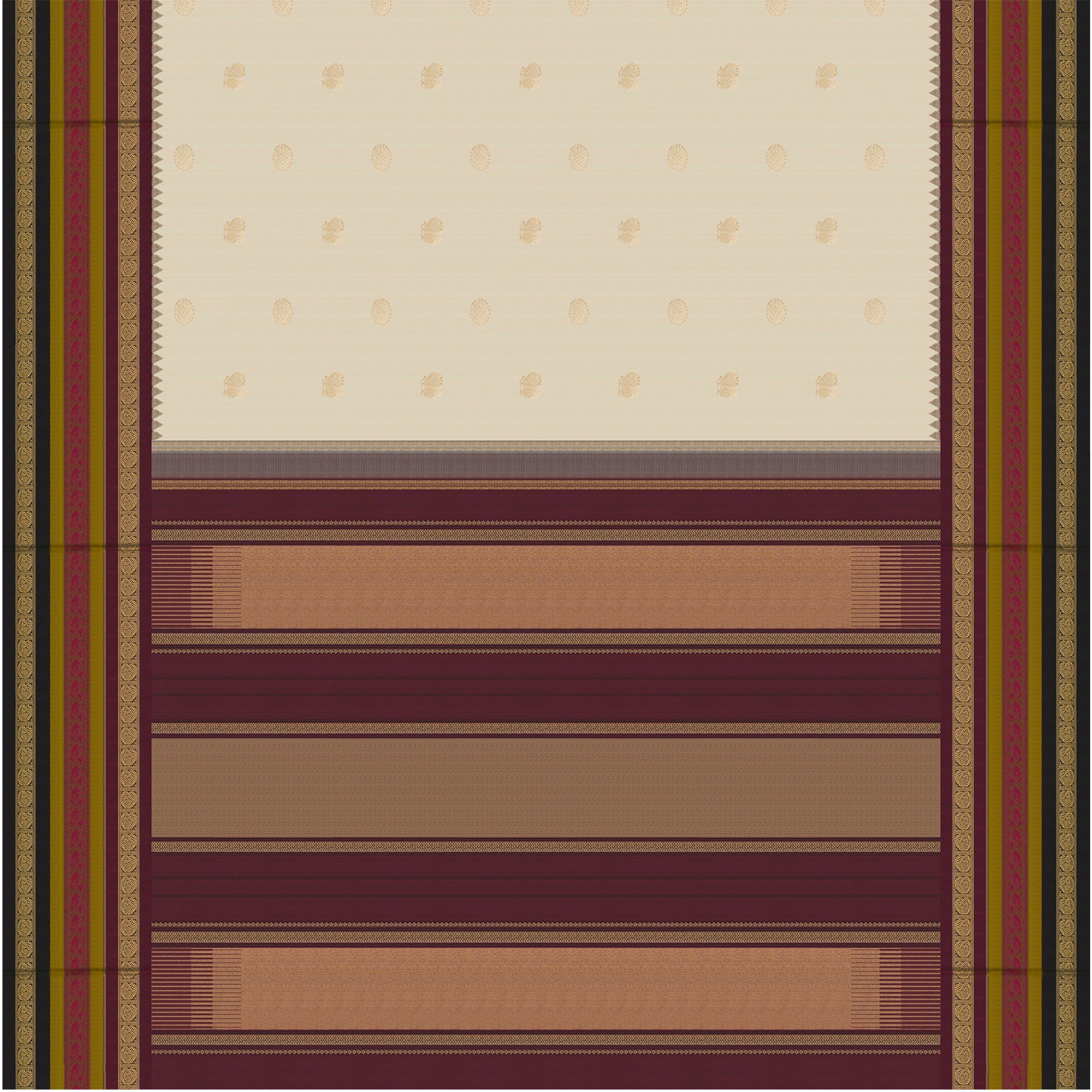 Kanakavalli Kanjivaram Silk Sari 26-595-HS001-02154 - Full View
