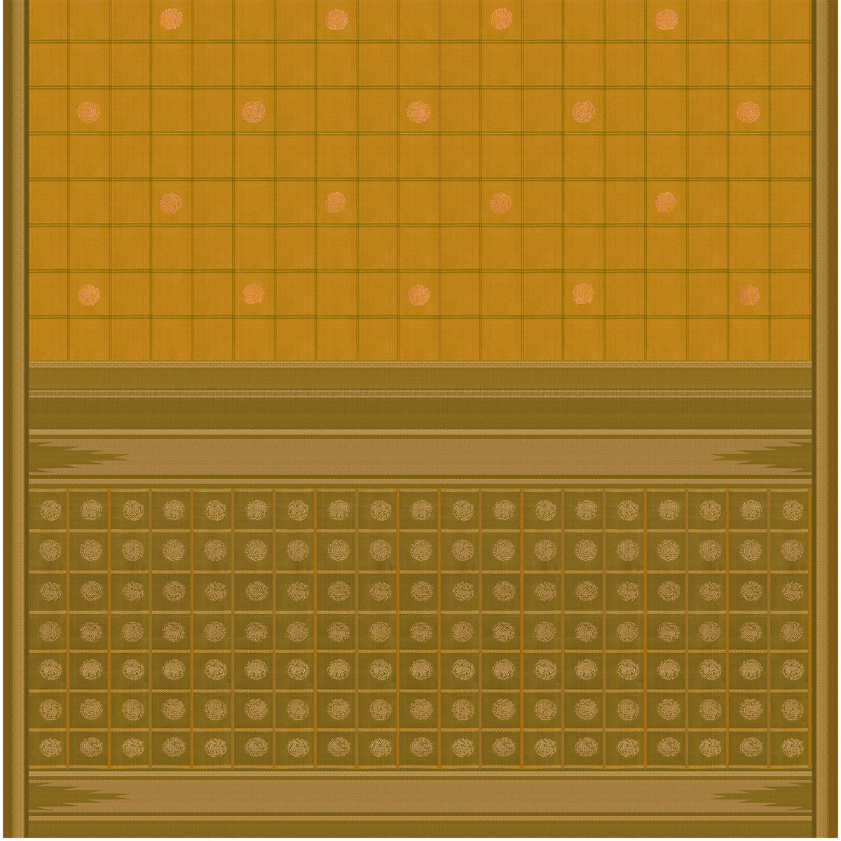 Kanakavalli Kanjivaram Silk Sari 26-595-HS001-02157 - Full View