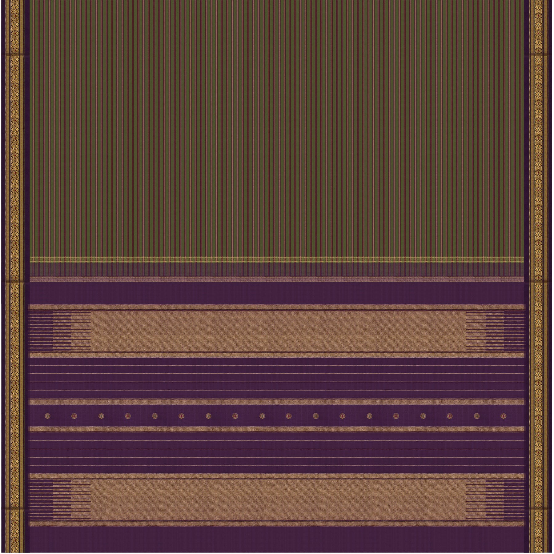 Kanakavalli Kanjivaram Silk Sari 26-595-HS001-02160 - Full View