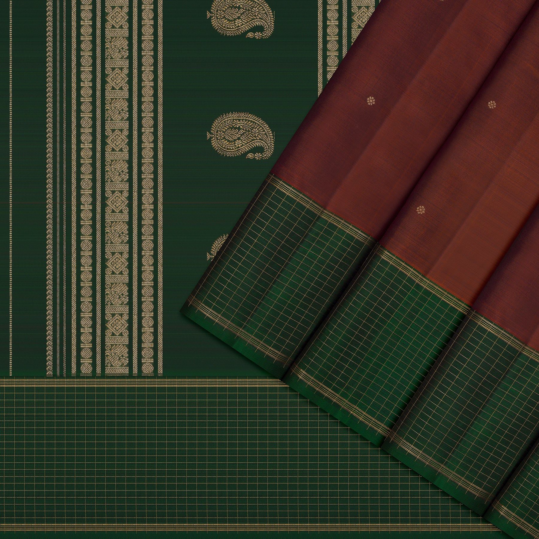 Kanakavalli Kanjivaram Silk Sari 26-595-HS001-02165 - Cover View
