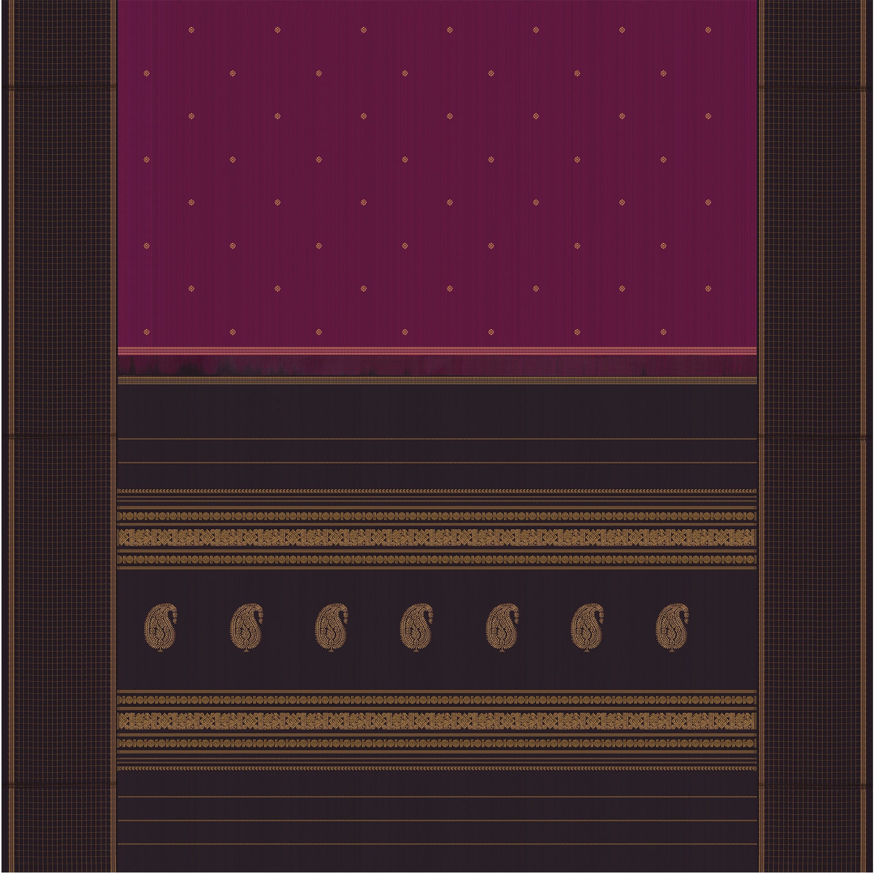 Kanakavalli Kanjivaram Silk Sari 26-595-HS001-02166 - Full View