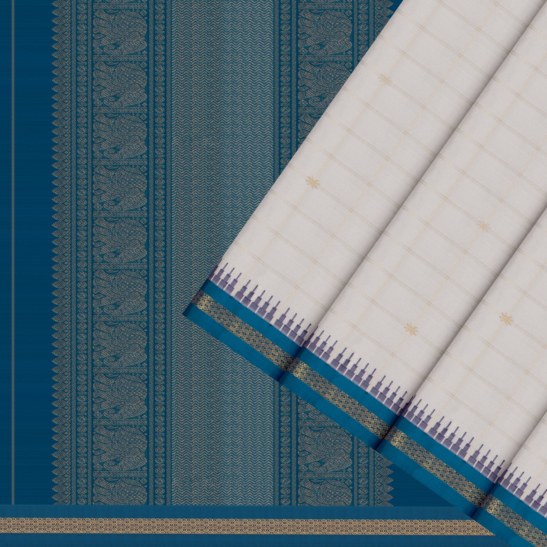 Kanakavalli Kanjivaram Silk Sari 26-595-HS001-02169 - Cover View