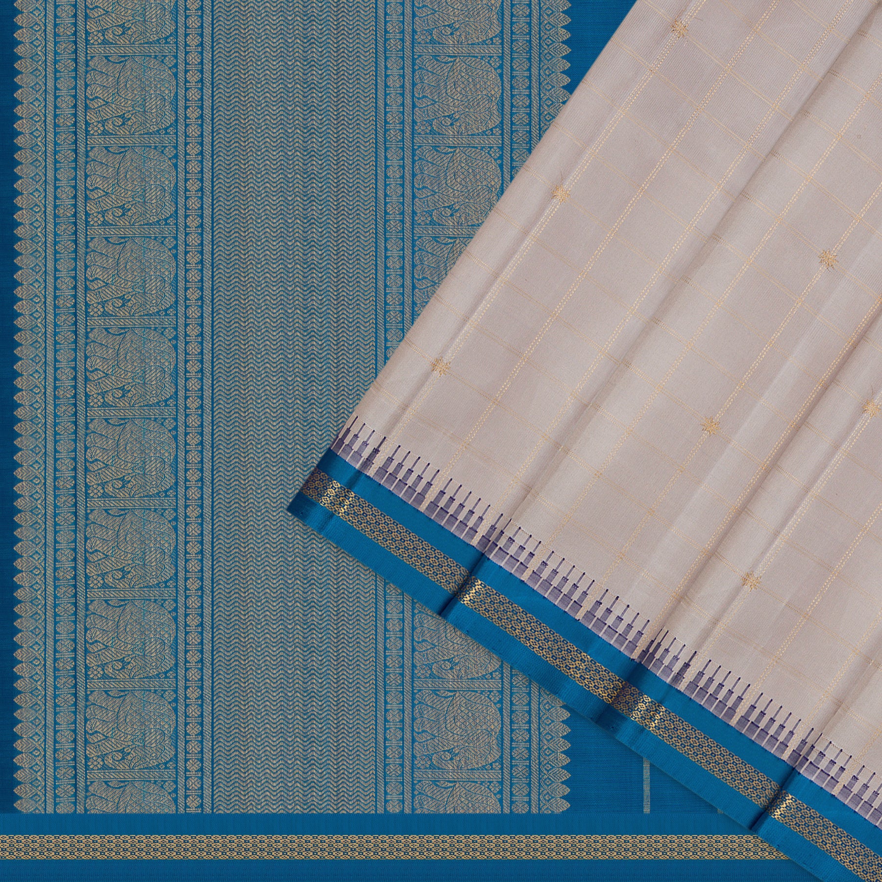 Kanakavalli Kanjivaram Silk Sari 26-595-HS001-02170 - Cover View