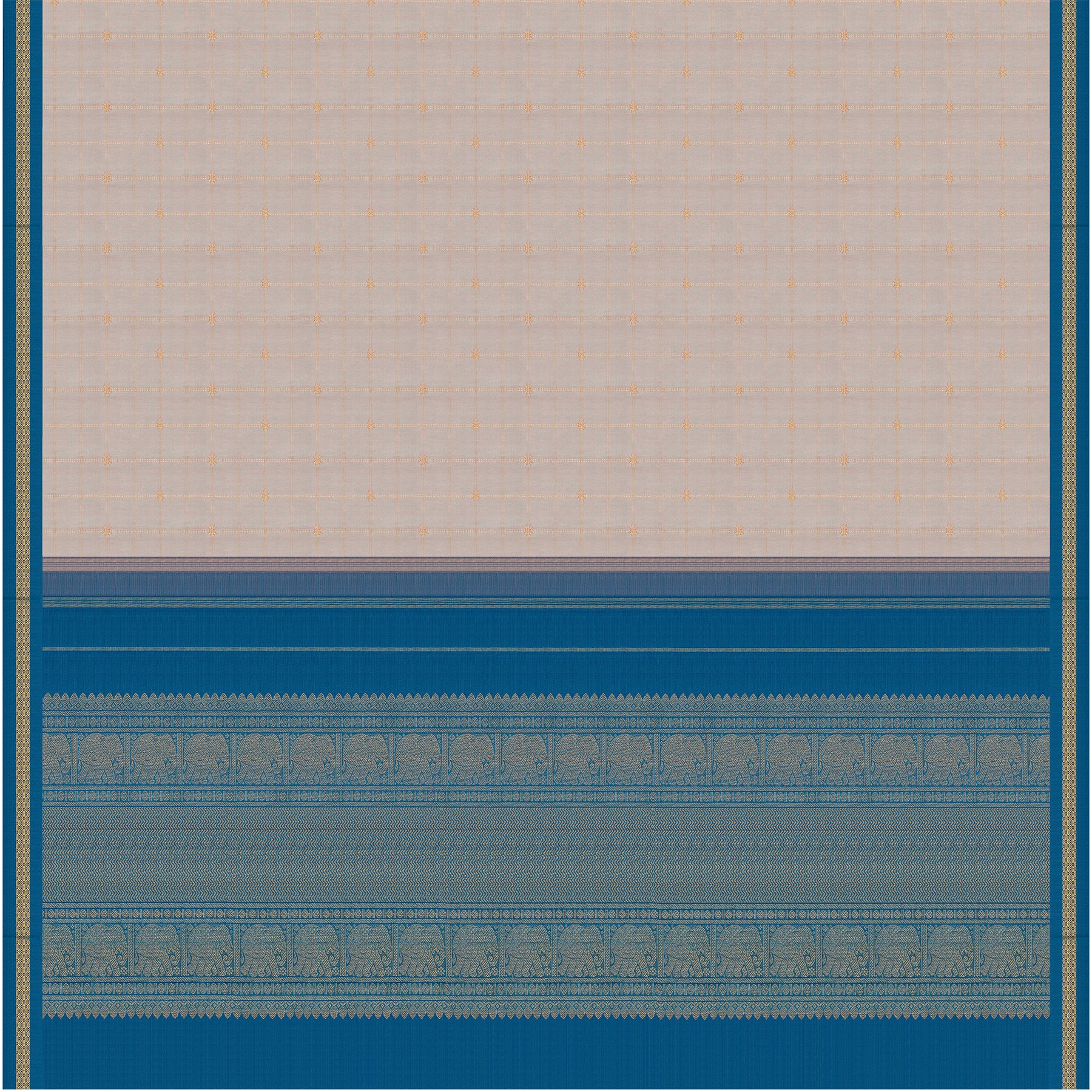 Kanakavalli Kanjivaram Silk Sari 26-595-HS001-02170 - Full View