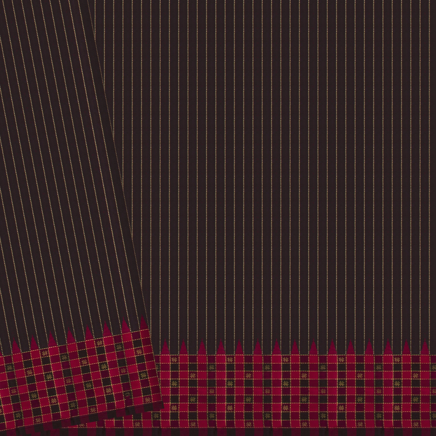 Kanakavalli Kanjivaram Silk Sari 26-595-HS001-02171 - Blouse View