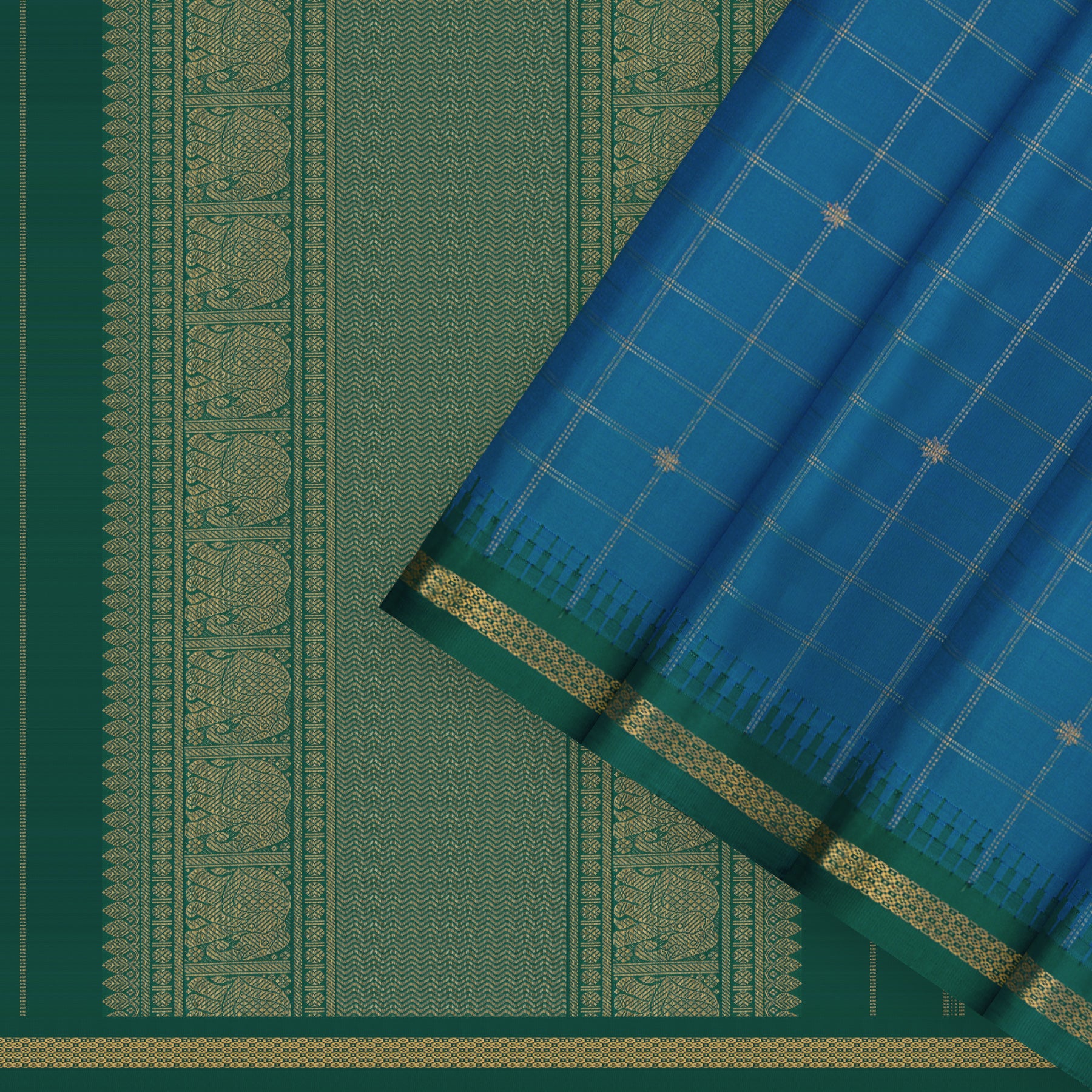 Kanakavalli Kanjivaram Silk Sari 26-595-HS001-03329 - Cover View