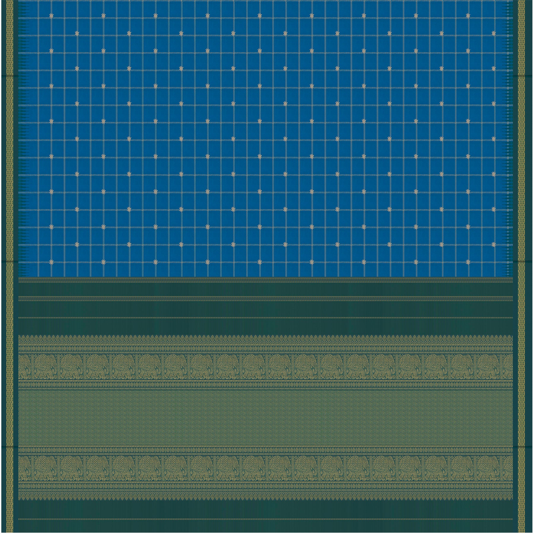 Kanakavalli Kanjivaram Silk Sari 26-595-HS001-03329 - Full View