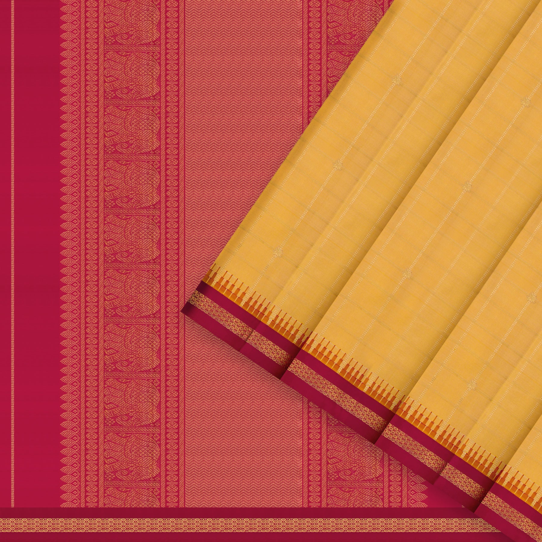 Kanakavalli Kanjivaram Silk Sari 26-595-HS001-03333 - Cover View