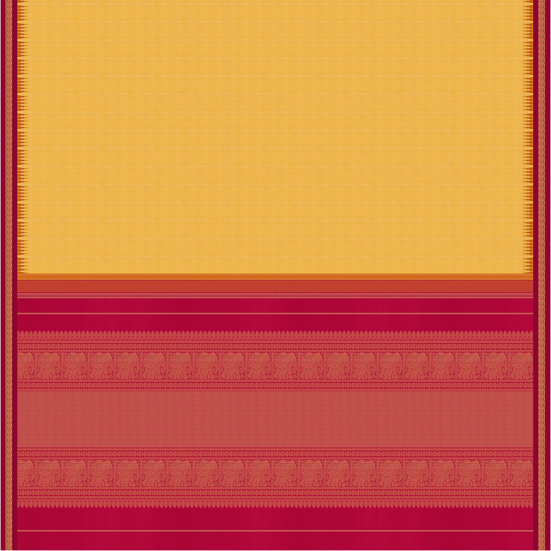 Kanakavalli Kanjivaram Silk Sari 26-595-HS001-03333 - Full View