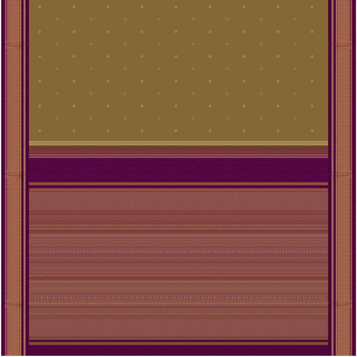 Kanakavalli Kanjivaram Silk Sari 26-595-HS001-03344 - Full View
