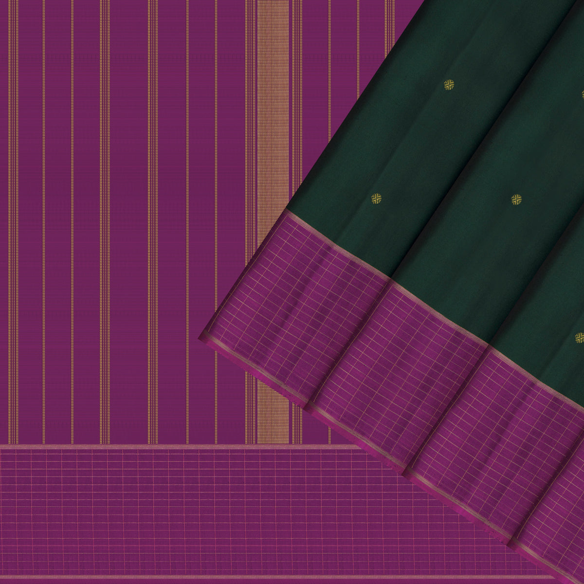 Kanakavalli Kanjivaram Silk Sari 26-595-HS001-03365 - Cover View