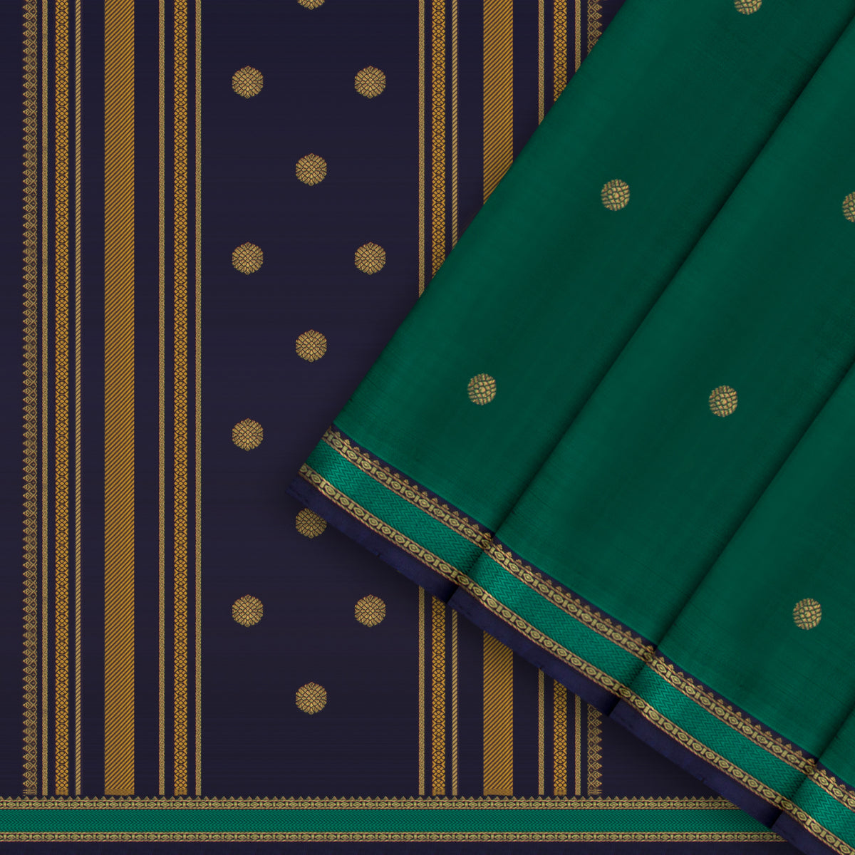 Kanakavalli Kanjivaram Silk Sari 26-595-HS001-03391 - Cover View