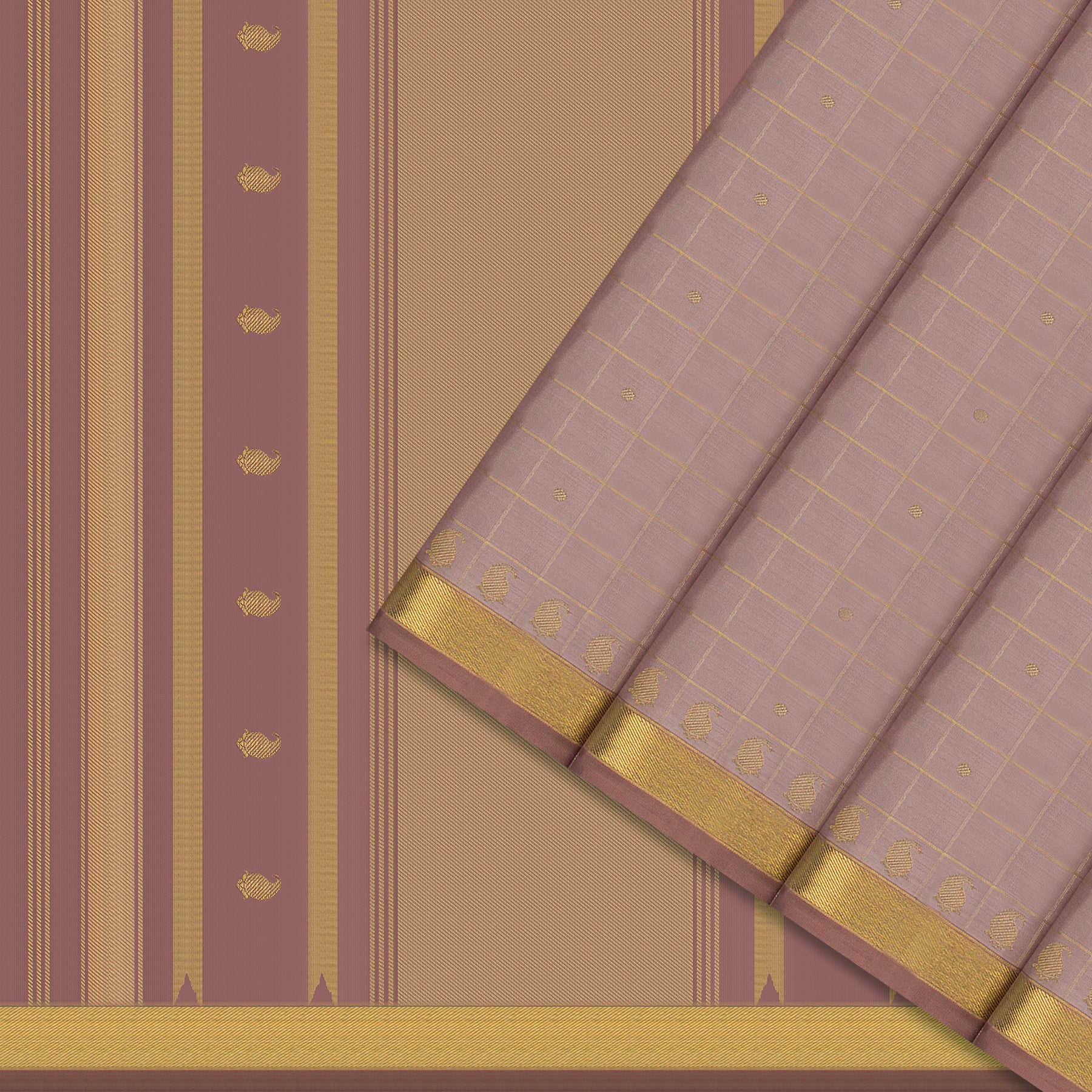 Kanakavalli Kanjivaram Silk Sari 26-595-HS001-03427 - Cover View