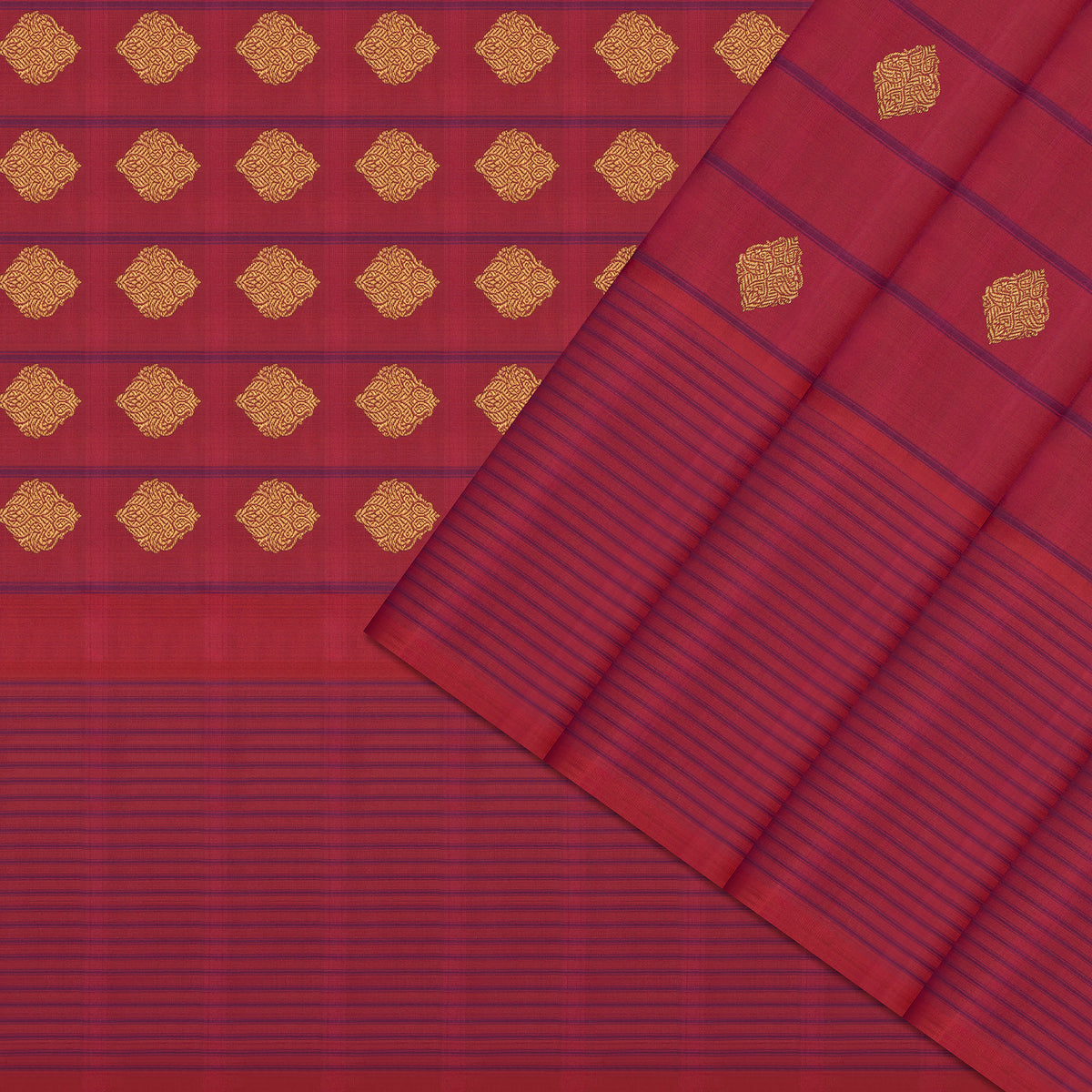 Kanakavalli Kanjivaram Silk Sari 26-595-HS001-04016 - Cover View