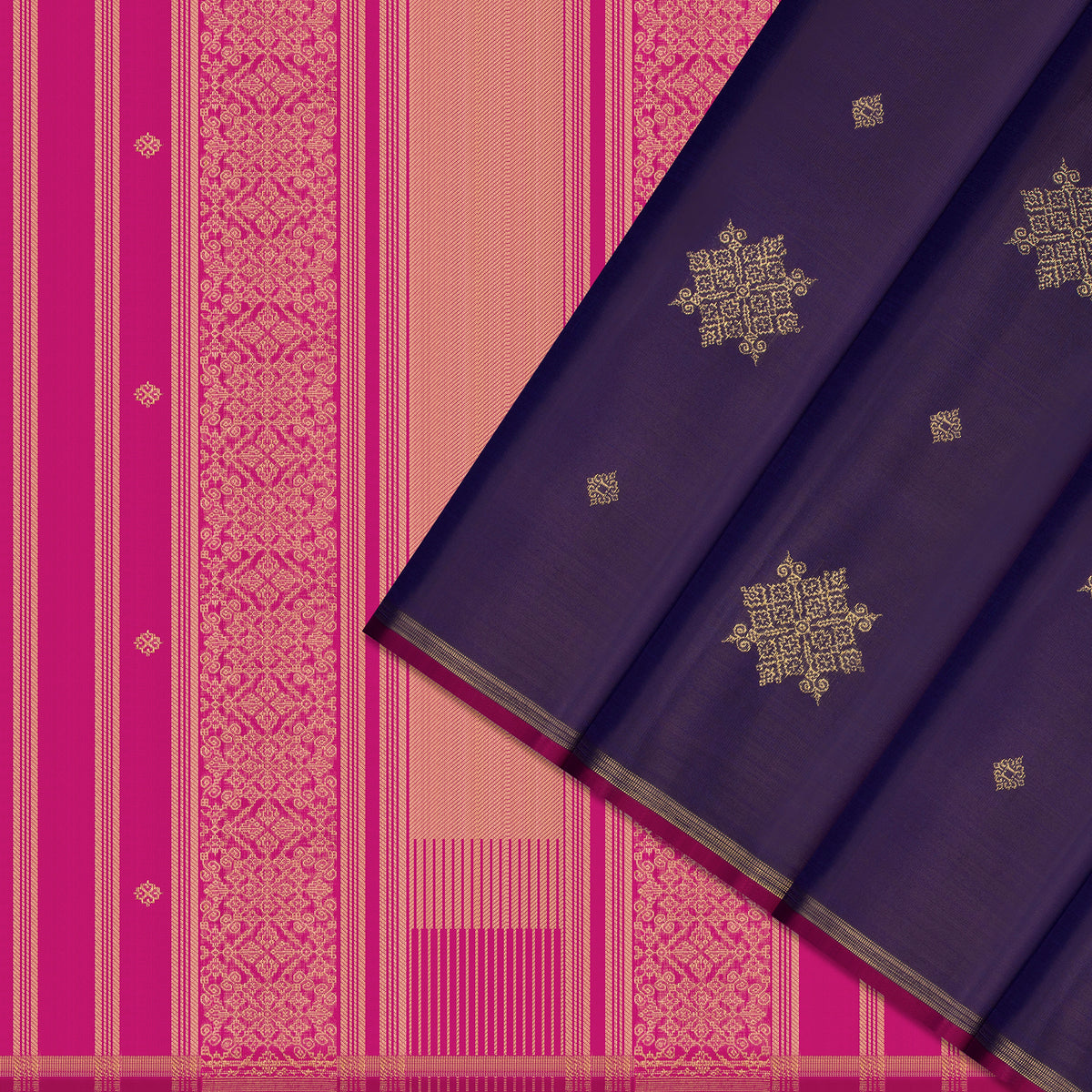 Kanakavalli Kanjivaram Silk Sari 26-595-HS001-04035 - Cover View