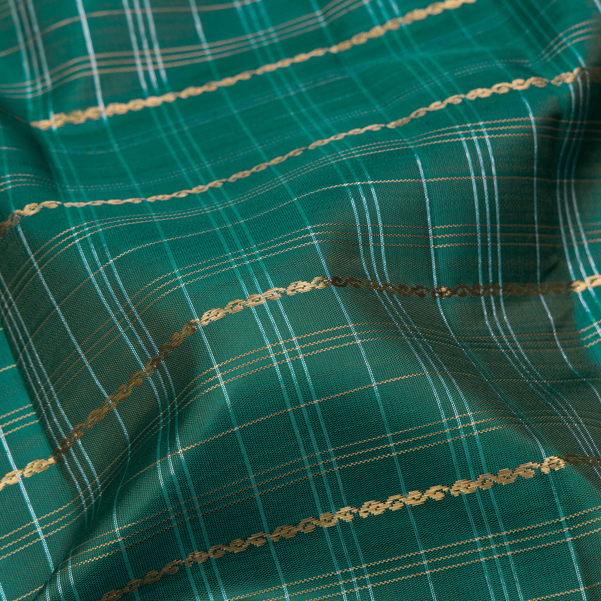 Kanakavalli Kanjivaram Silk Sari 26-595-HS001-04045 - Fabric View