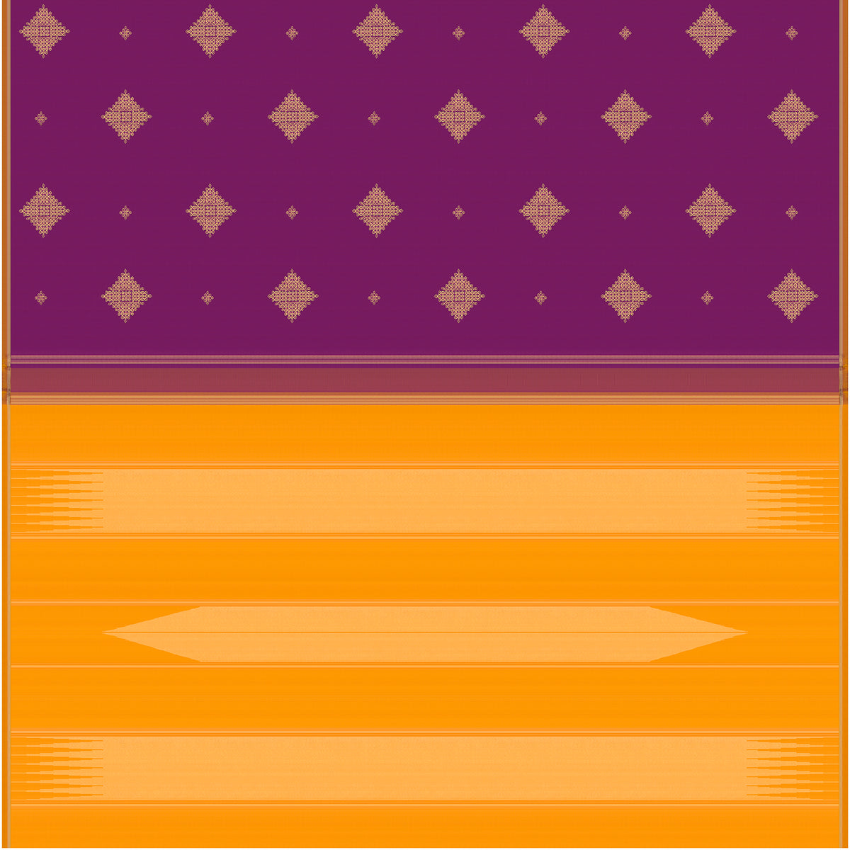 Kanakavalli Kanjivaram Silk Sari 26-595-HS001-04055 - Full View