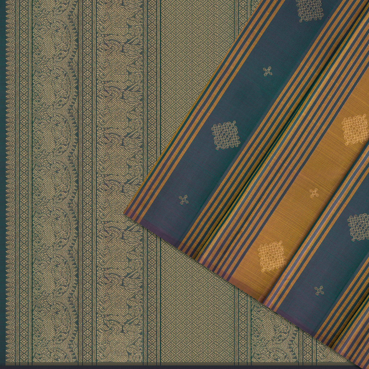 Kanakavalli Kanjivaram Silk Sari 26-595-HS001-04064 - Cover View