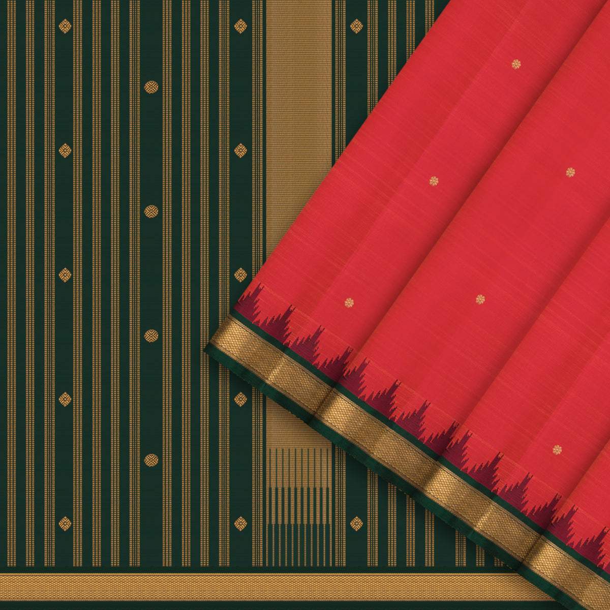 Kanakavalli Kanjivaram Silk Sari 26-595-HS001-04066 - Cover View