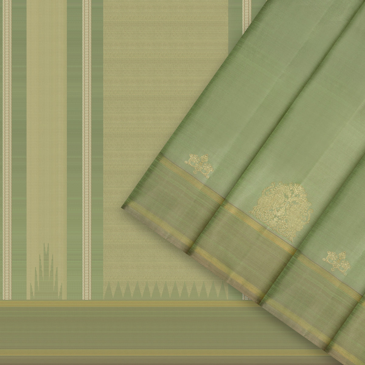 Kanakavalli Kanjivaram Silk Sari 26-595-HS001-04084 - Cover View
