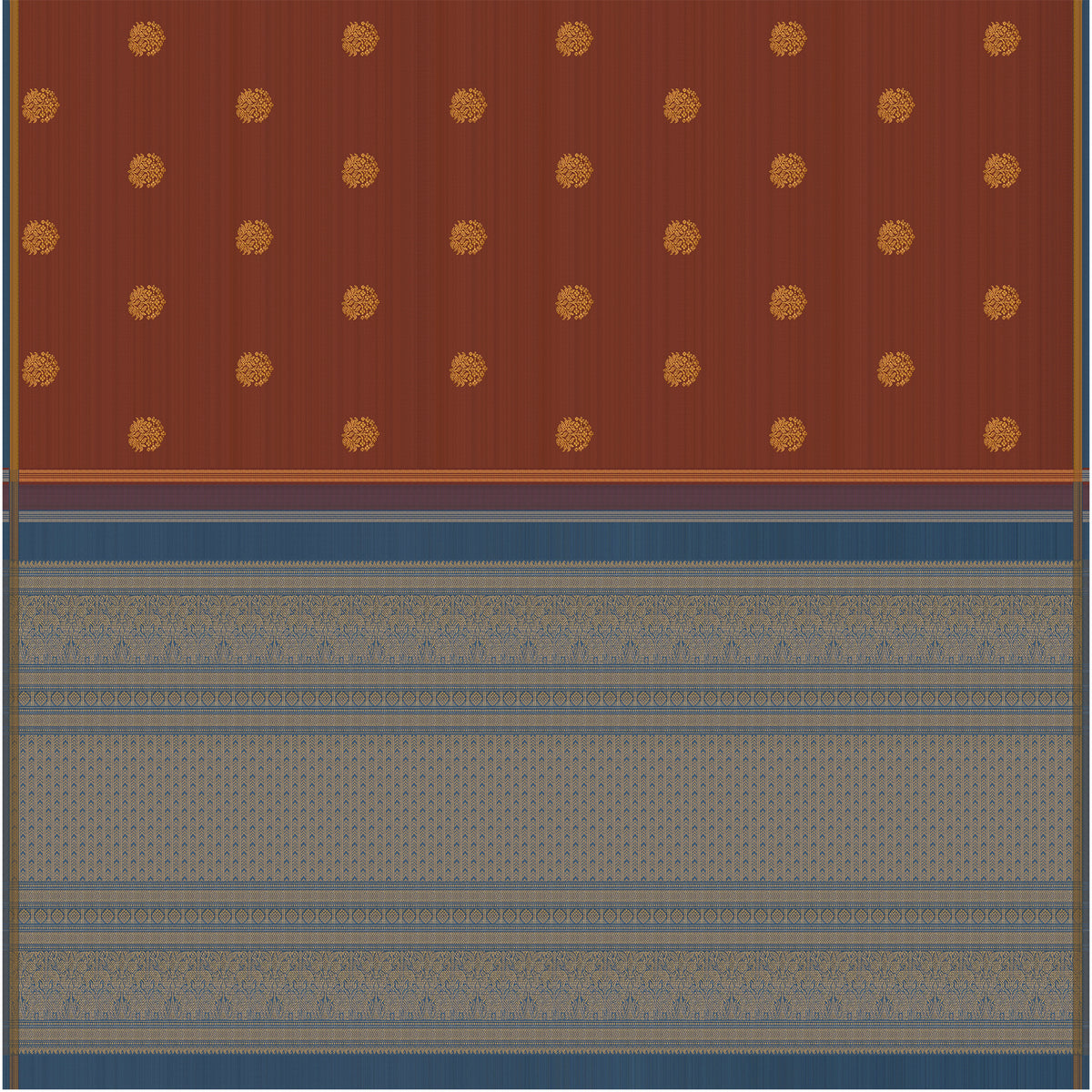 Kanakavalli Kanjivaram Silk Sari 26-595-HS001-04085 - Full View