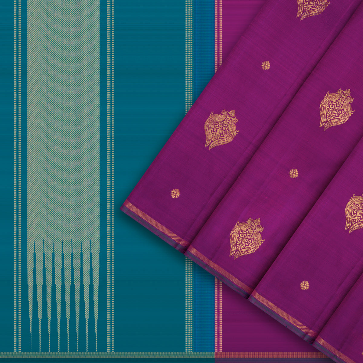 Kanakavalli Kanjivaram Silk Sari 26-595-HS001-04089 - Cover View