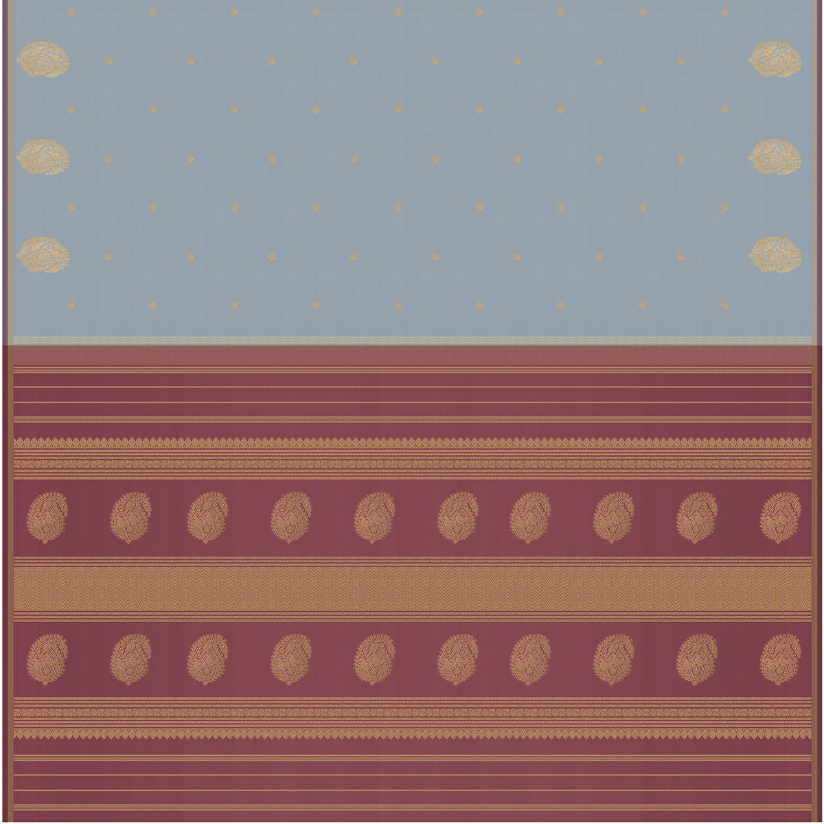 Kanakavalli Kanjivaram Silk Sari 26-595-HS001-04102 - Full View