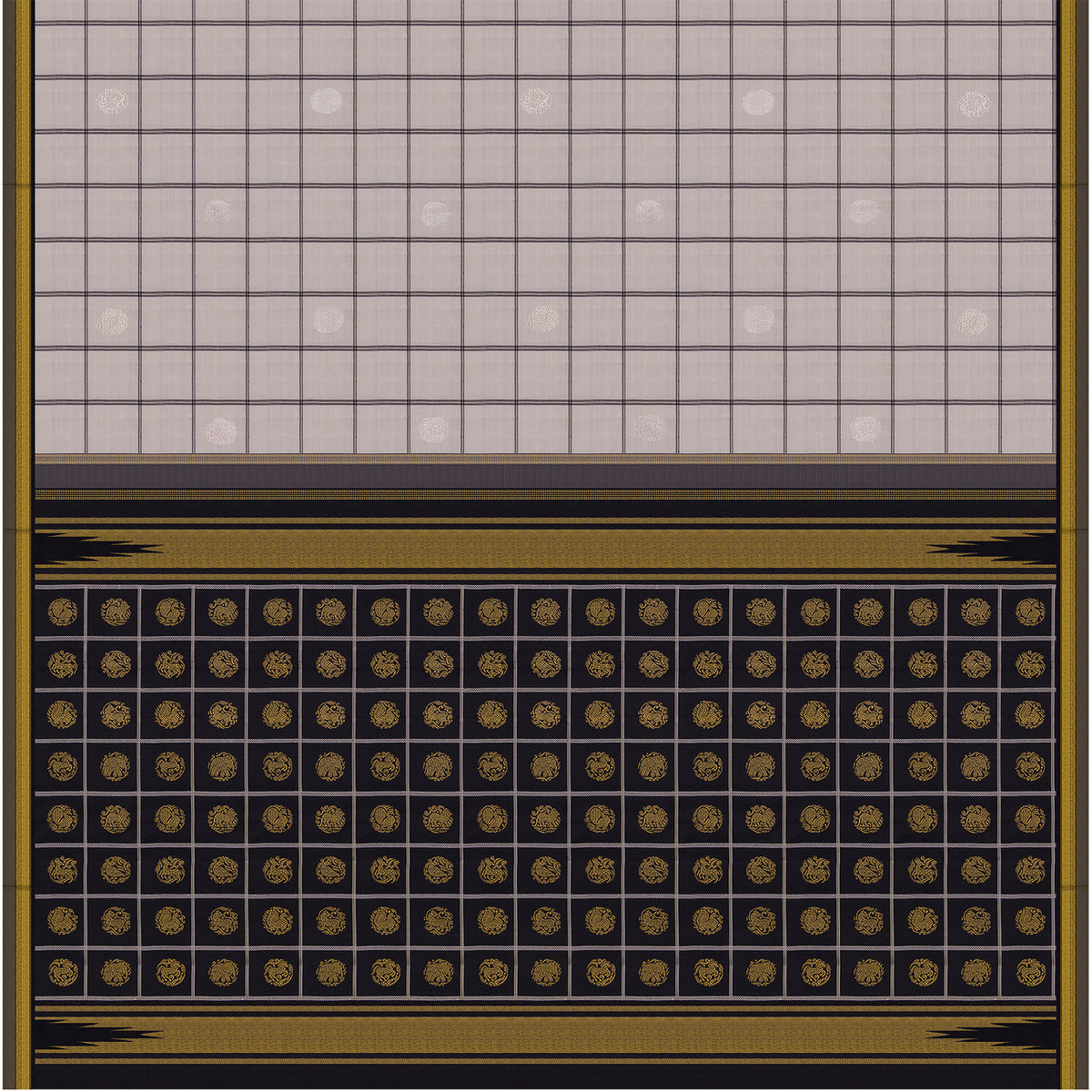 Kanakavalli Kanjivaram Silk Sari 26-595-HS001-04104 - Full View