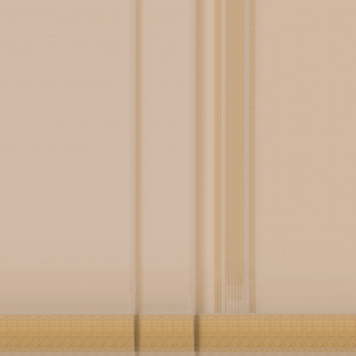 Kanakavalli Kanjivaram Silk Angavastram CO-ORD 26-599-AF001-04999 - Double Pleated View