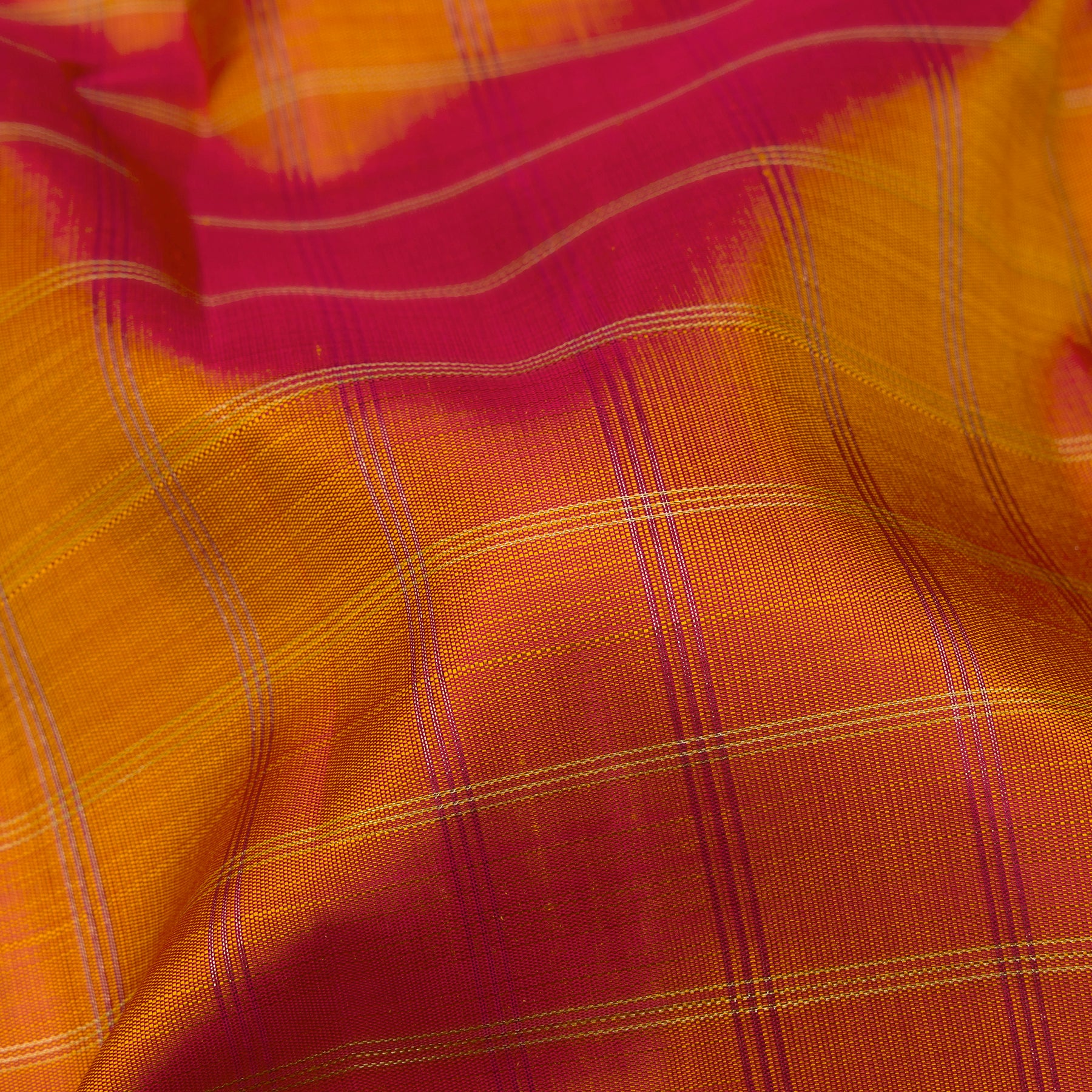 Kanakavalli Kattam - Vari Silk Blouse Length 26-599-HB001-02514 - Fabric View