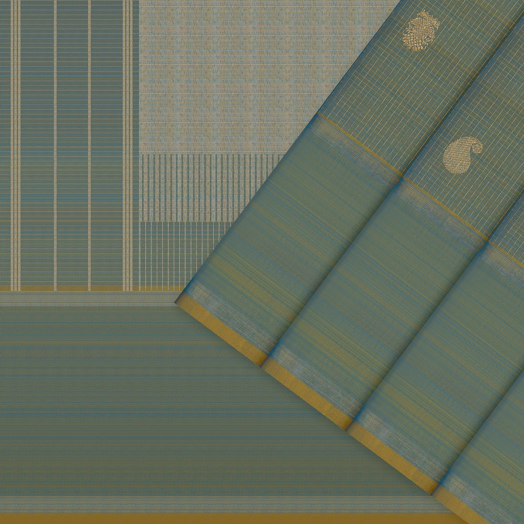 Kanakavalli Kanjivaram Silk Sari 26-599-HS001-00323 - Cover View
