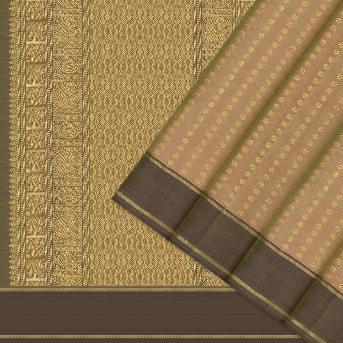 Kanakavalli Kanjivaram Silk Sari 26-599-HS001-00329 - Cover View
