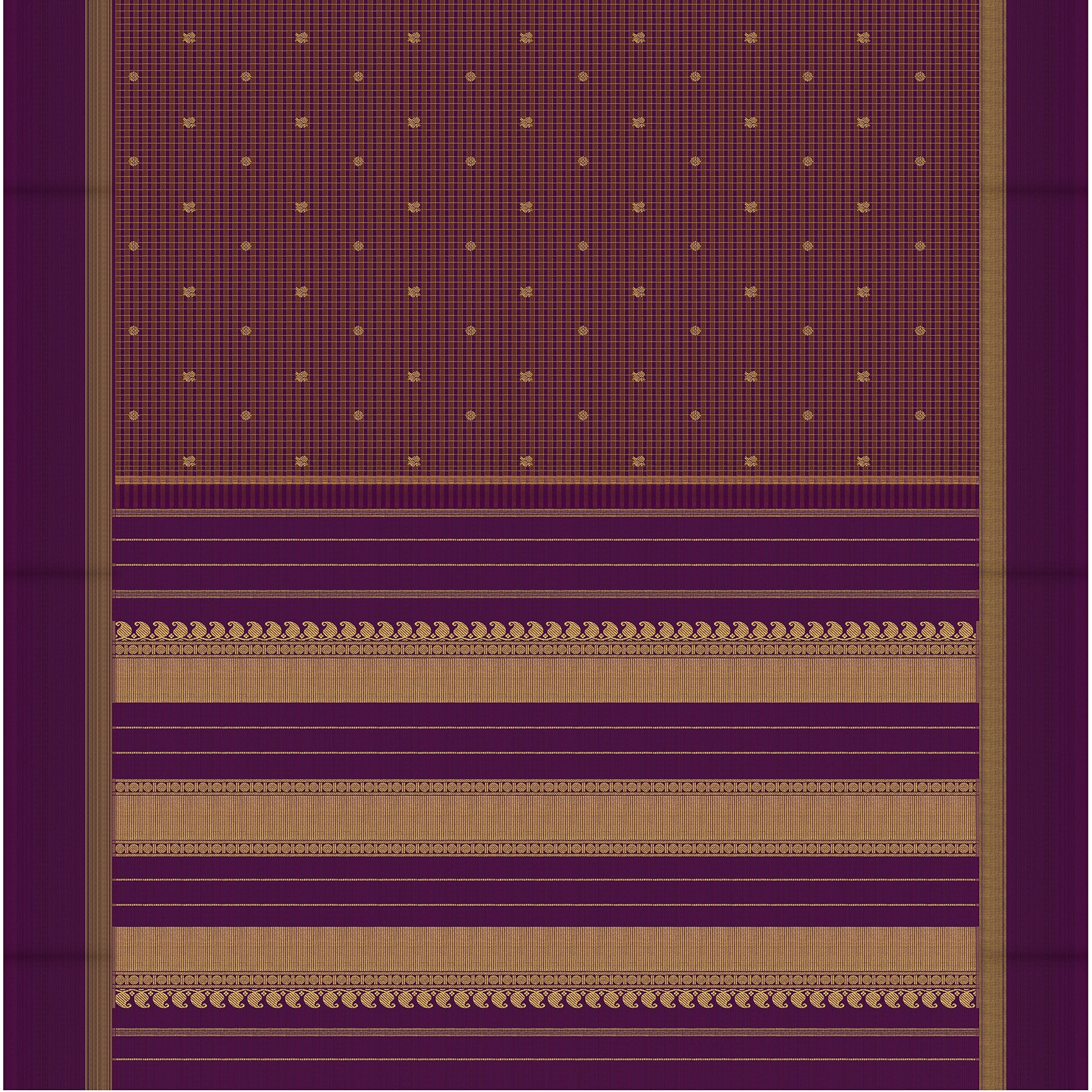 Kanakavalli Kanjivaram Silk Sari 26-599-HS001-00337 - Full View