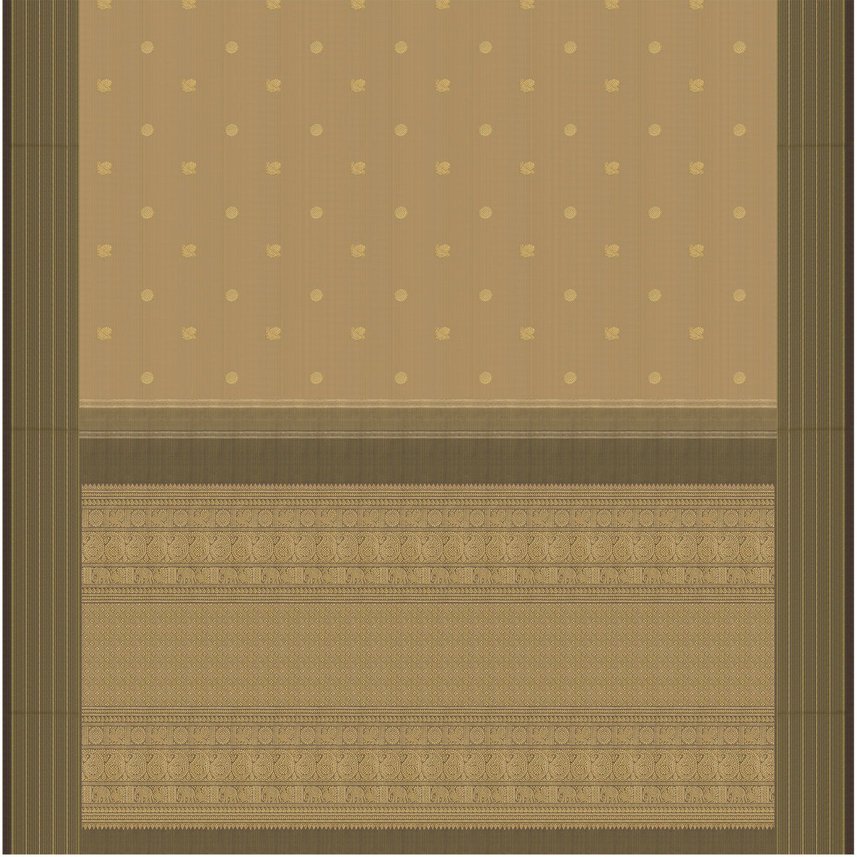 Kanakavalli Kanjivaram Silk Sari 26-599-HS001-00342 - Full View