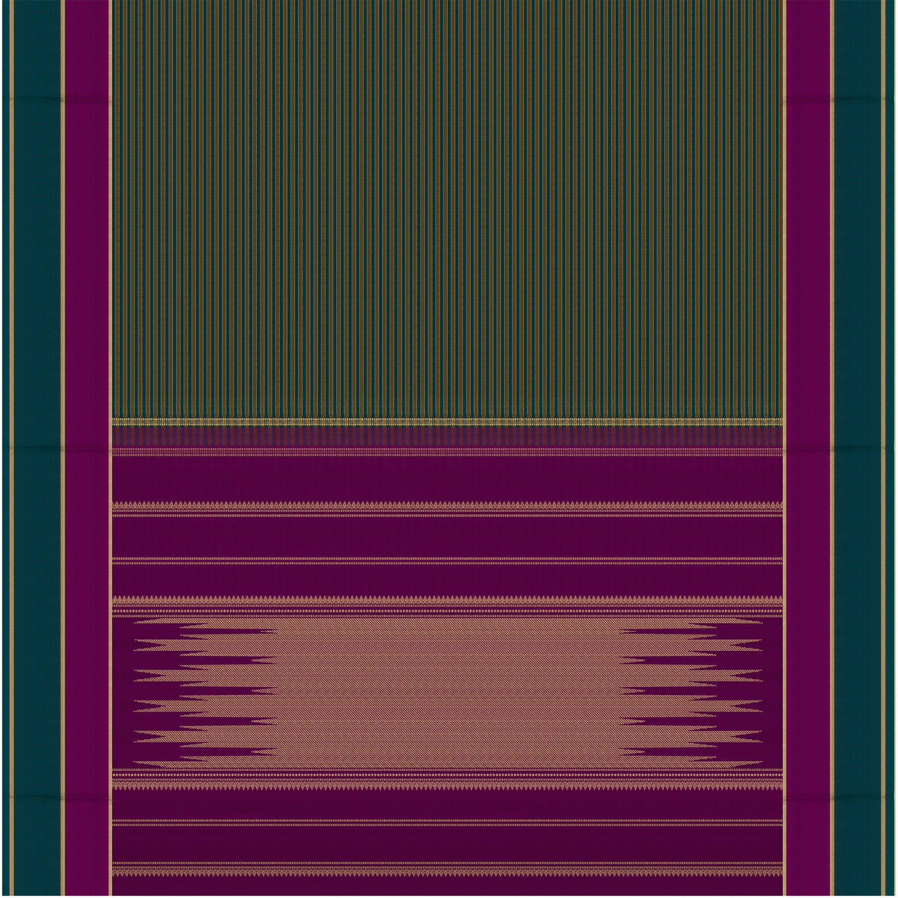 Kanakavalli Kanjivaram Silk Sari 26-599-HS001-00369 - Full View