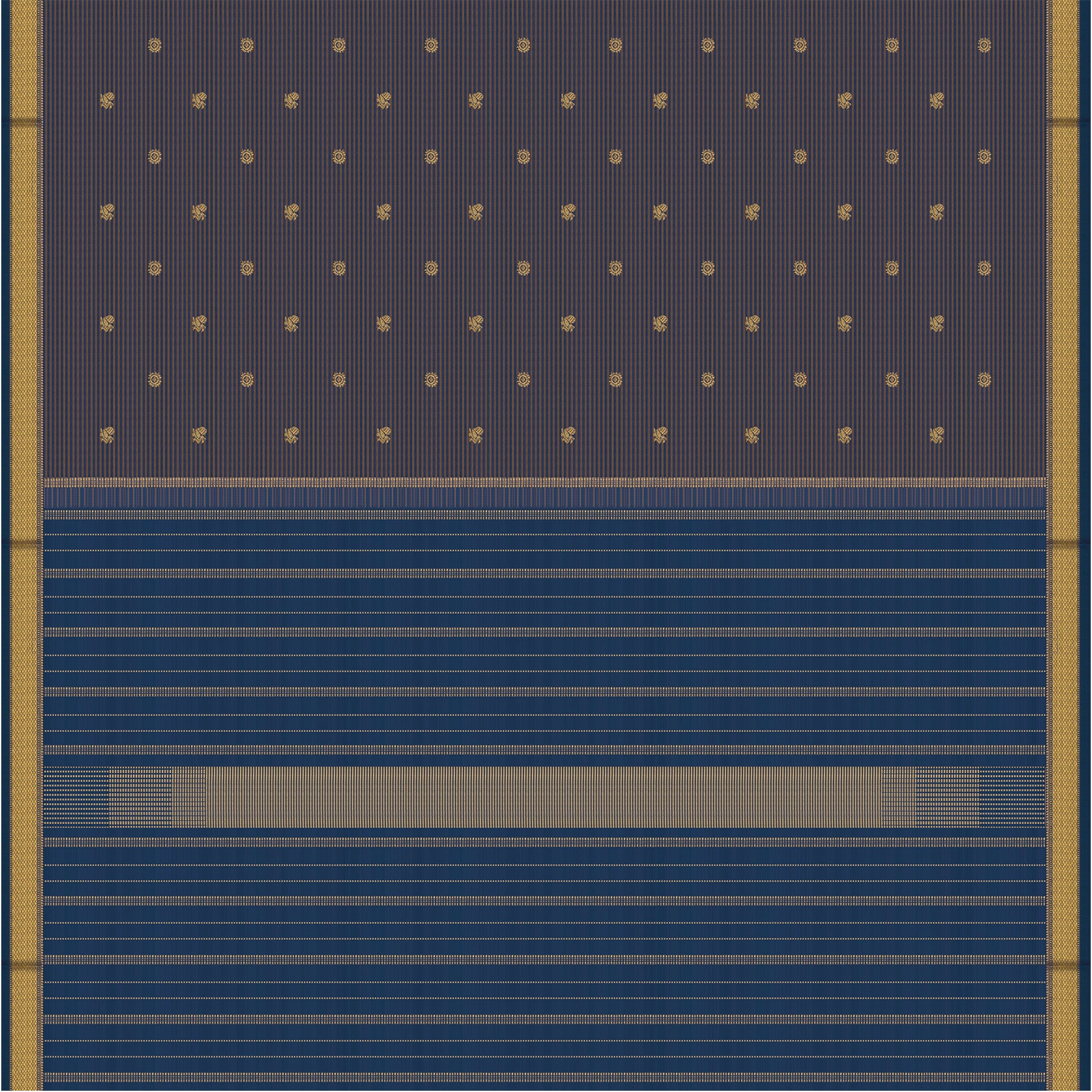 Kanakavalli Kanjivaram Silk Sari 26-599-HS001-00370 - Full View