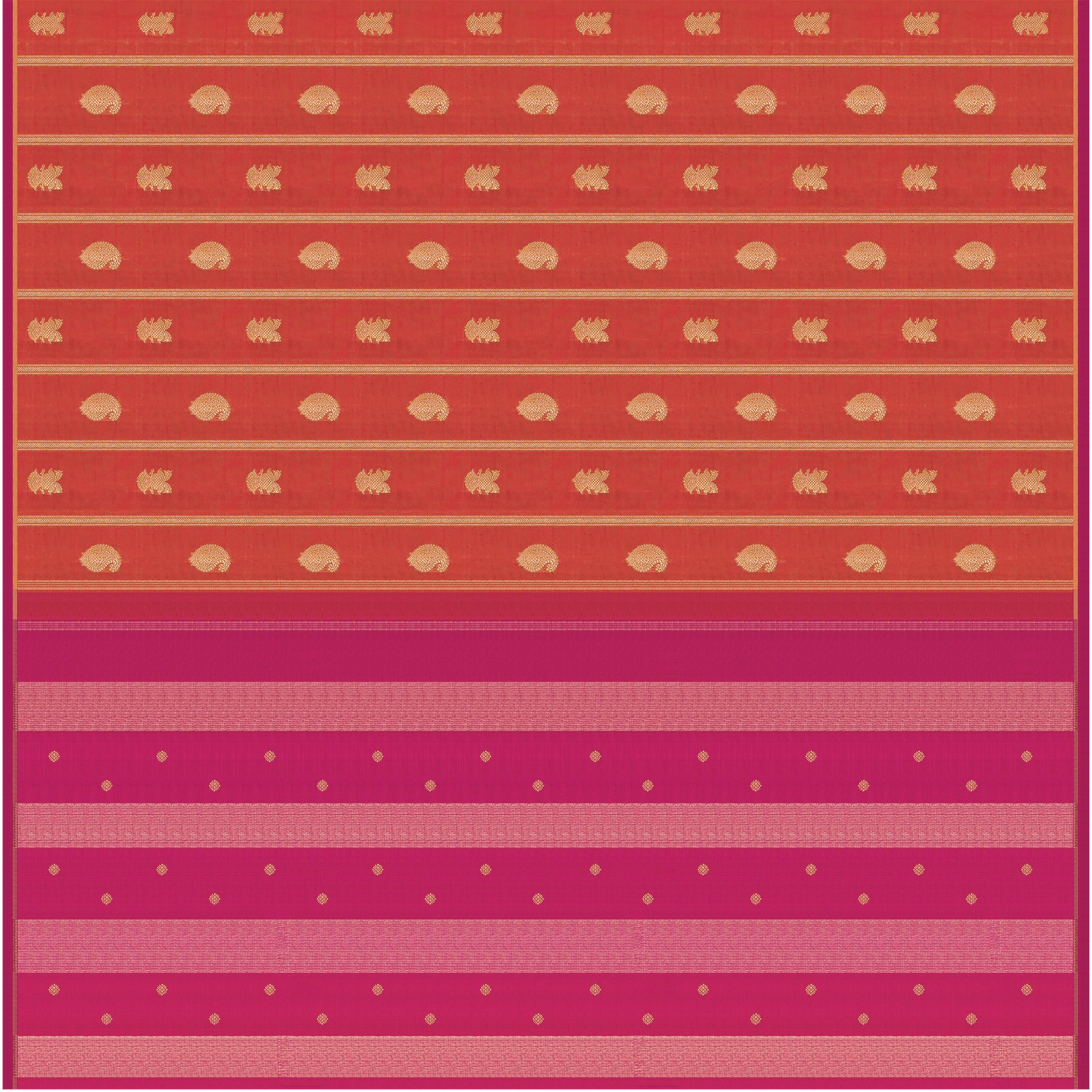 Kanakavalli Kanjivaram Silk Sari 26-599-HS001-00373 - Full View