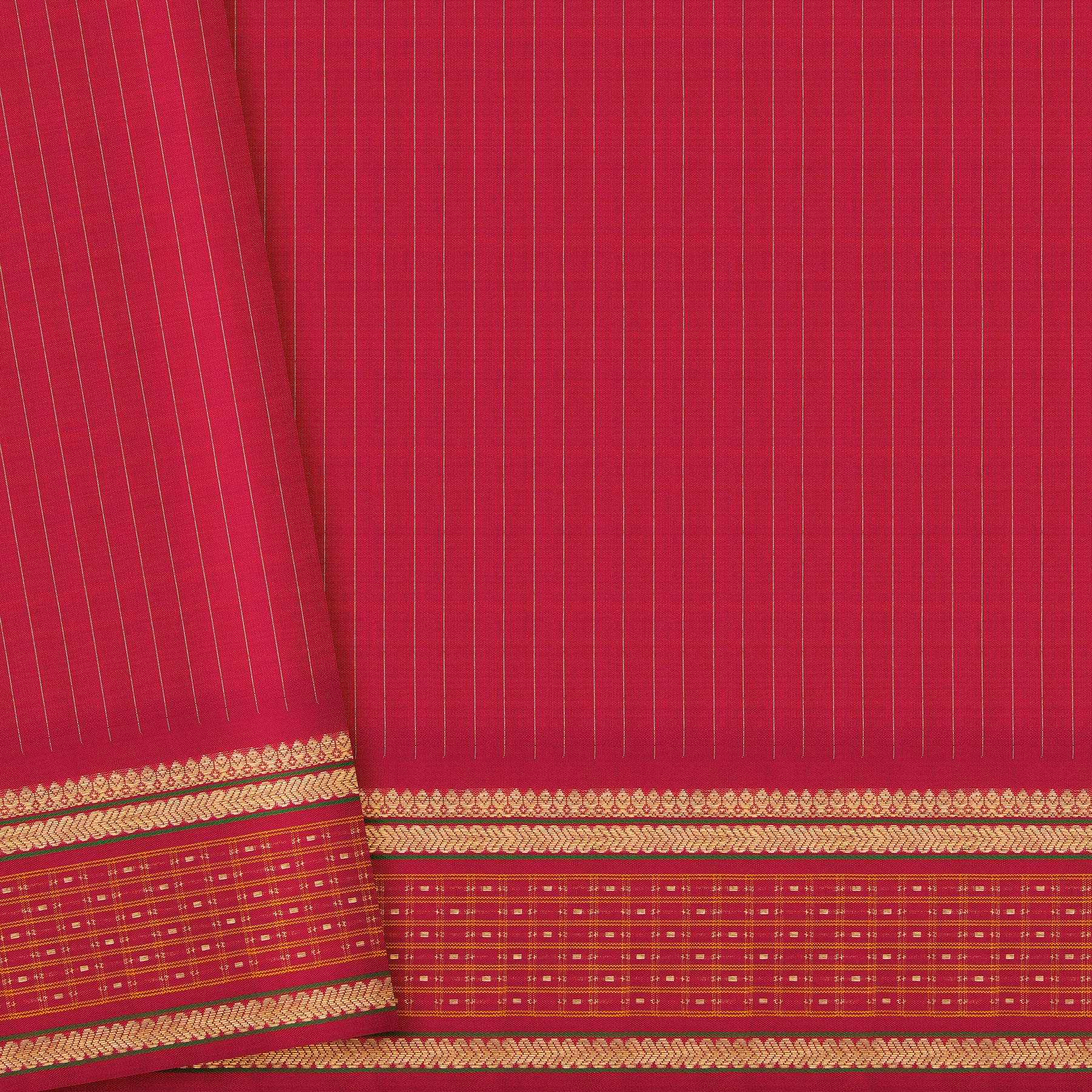 Kanakavalli Kanjivaram Silk Sari 26-599-HS001-00374 - Blouse View