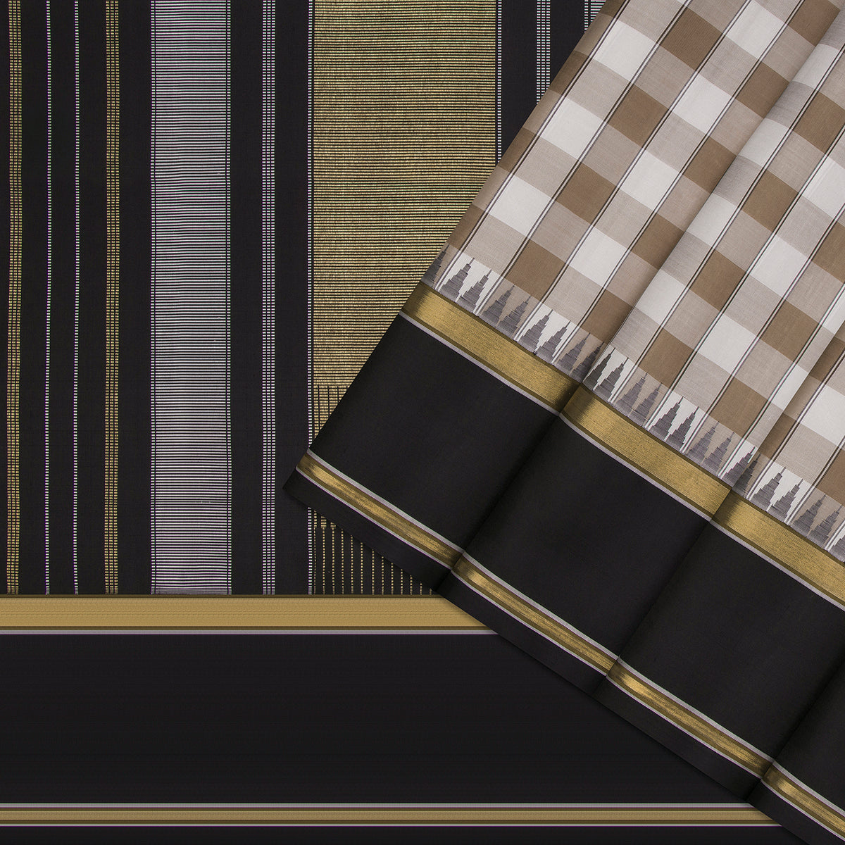 Kanakavalli Kanjivaram Silk Sari 26-599-HS001-00389 - Cover View