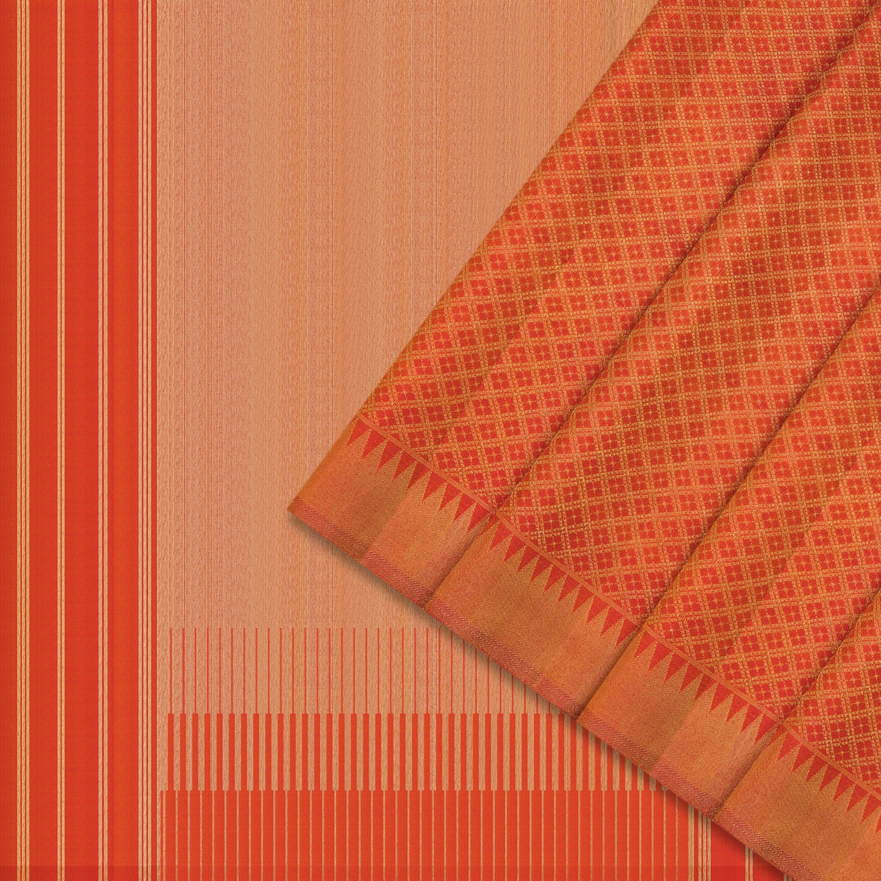 Kanakavalli Kanjivaram Silk Sari 26-599-HS001-00392 - Cover View