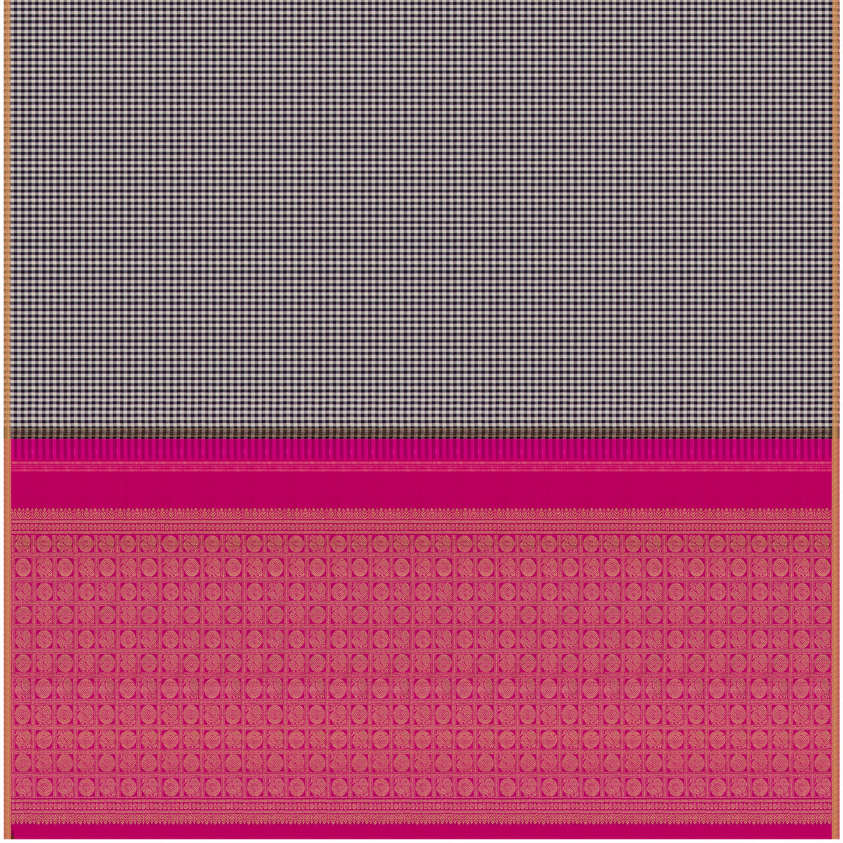 Kanakavalli Kanjivaram Silk Sari 26-599-HS001-00394 - Full View