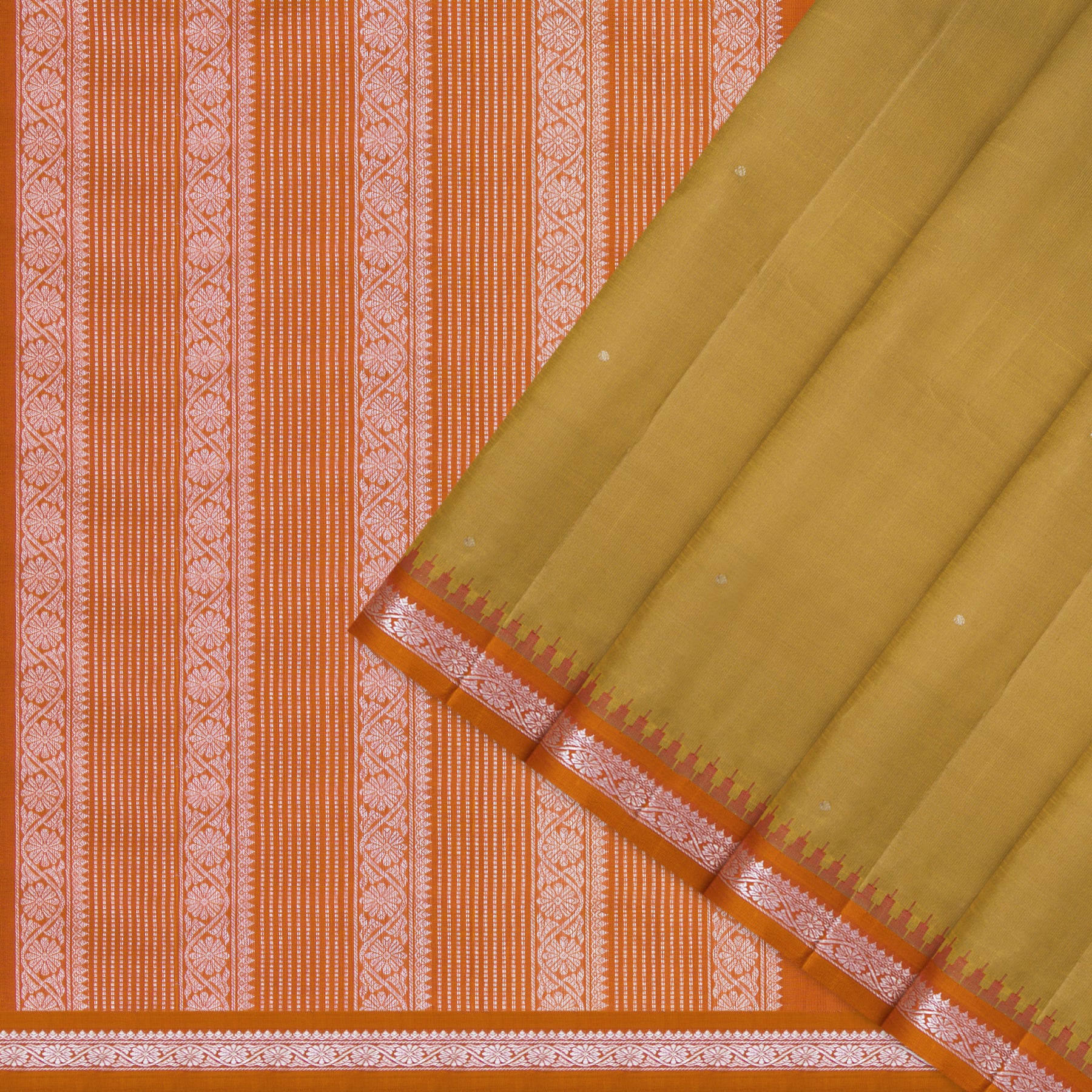 Kanakavalli Kanjivaram Silk Sari 26-599-HS001-00402 - Cover View