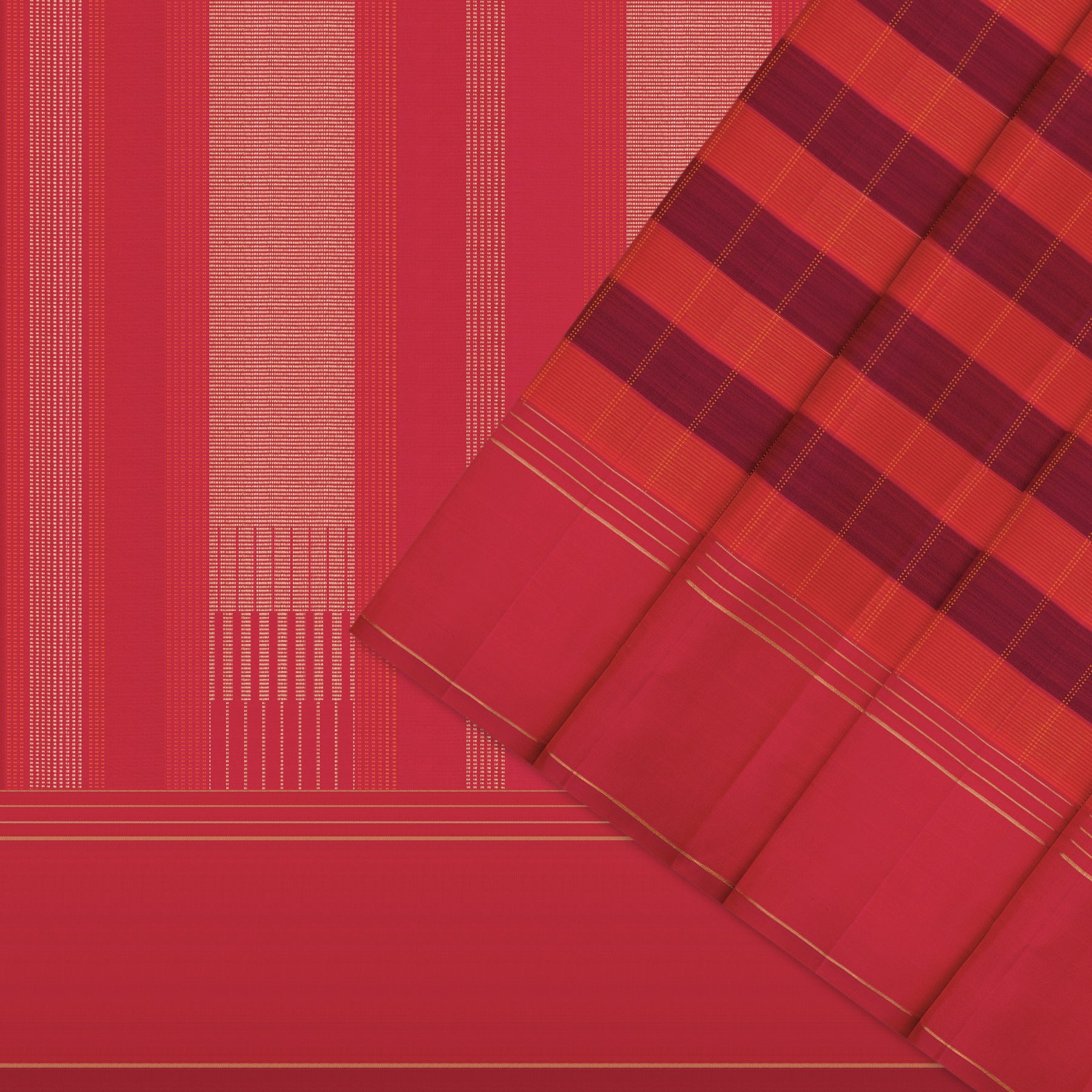 Kanakavalli Kanjivaram Silk Sari 26-599-HS001-00407 - Cover View