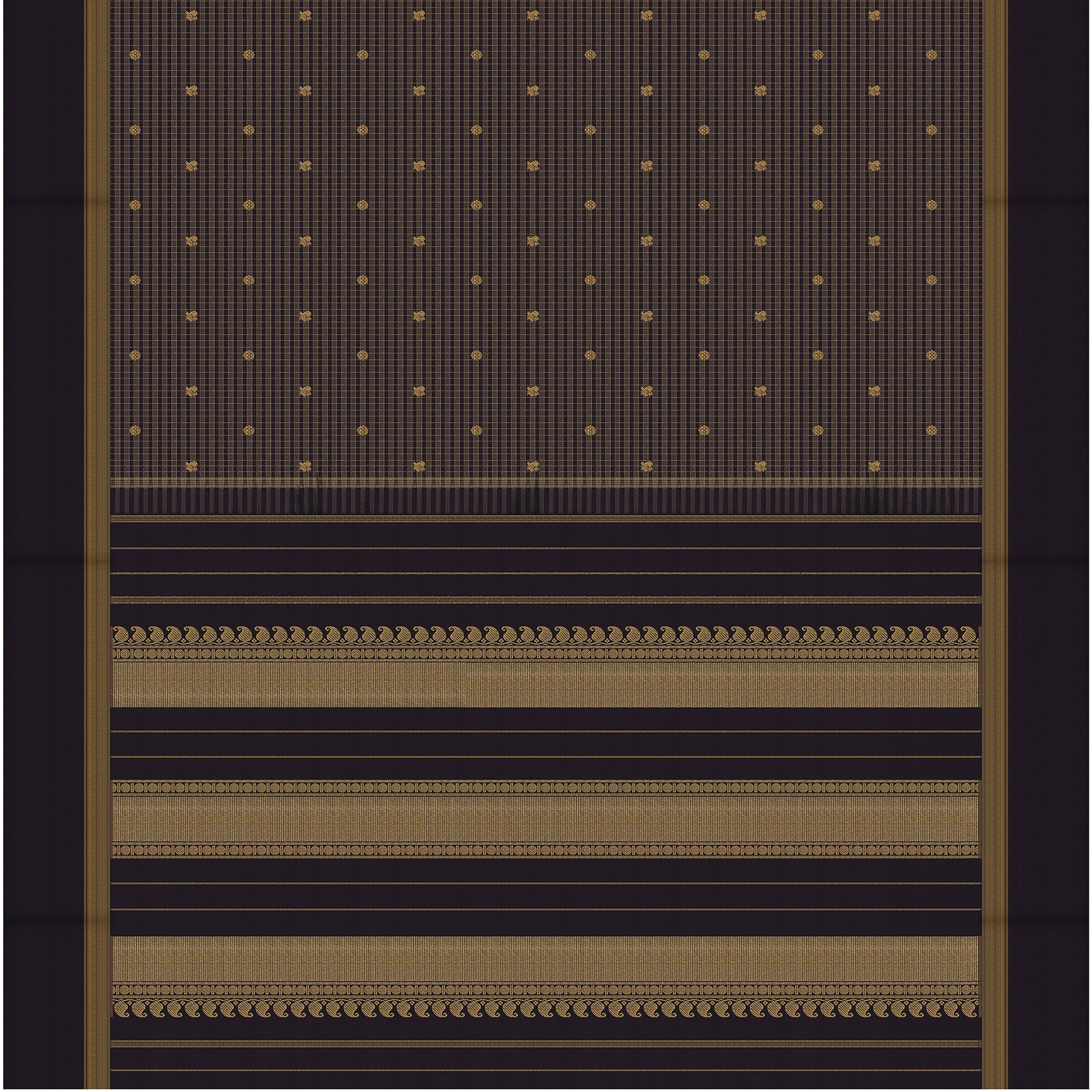 Kanakavalli Kanjivaram Silk Sari 26-599-HS001-01403 - Full View