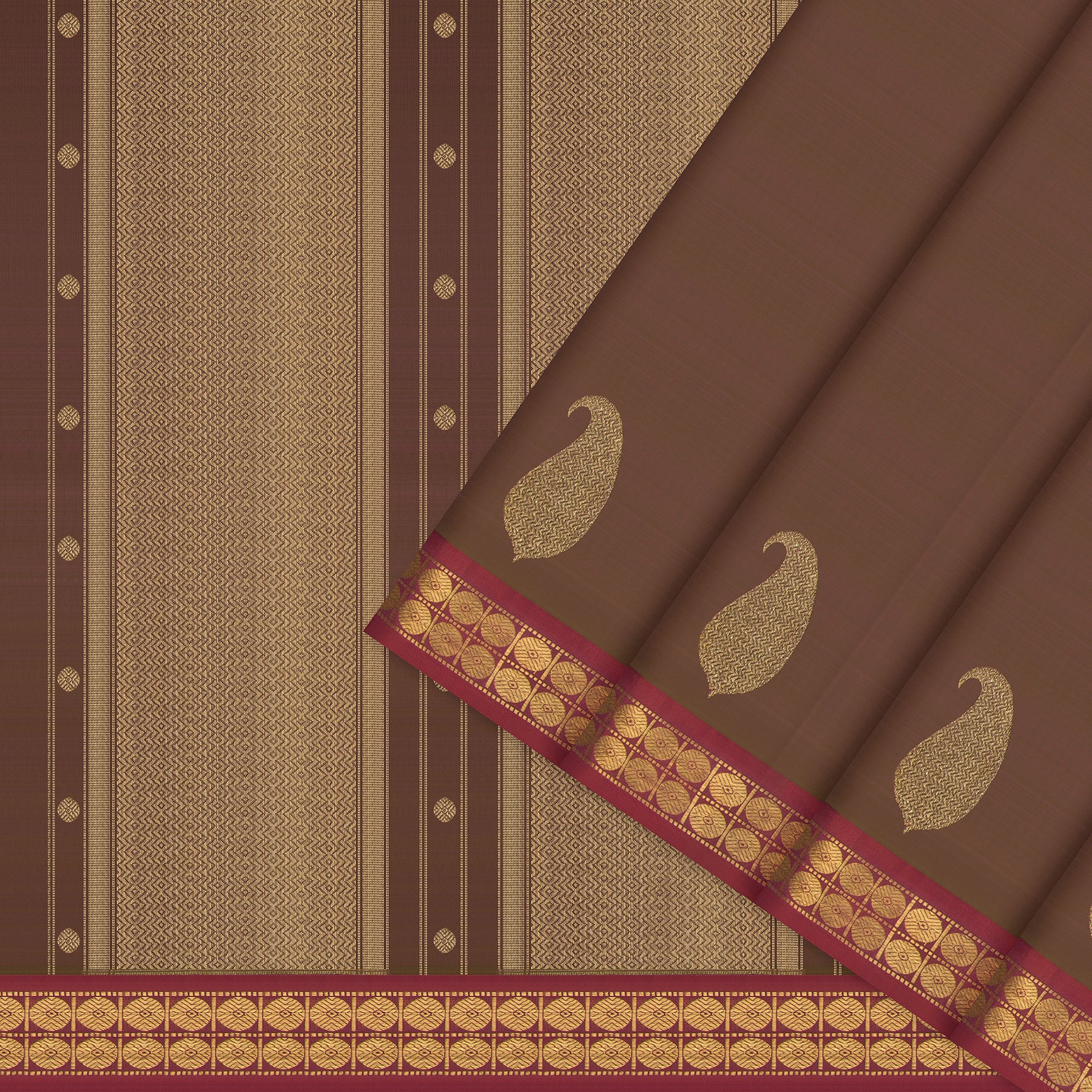 Kanakavalli Kanjivaram Silk Sari 26-599-HS001-01406 - Cover View