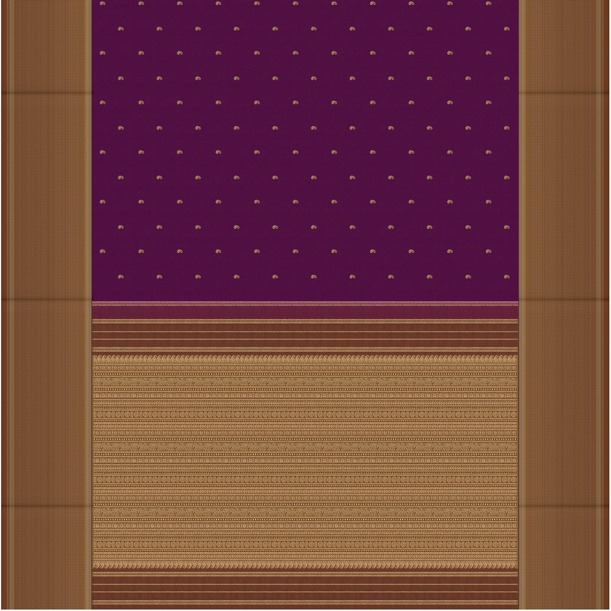Kanakavalli Kanjivaram Silk Sari 26-599-HS001-01421 - Full View