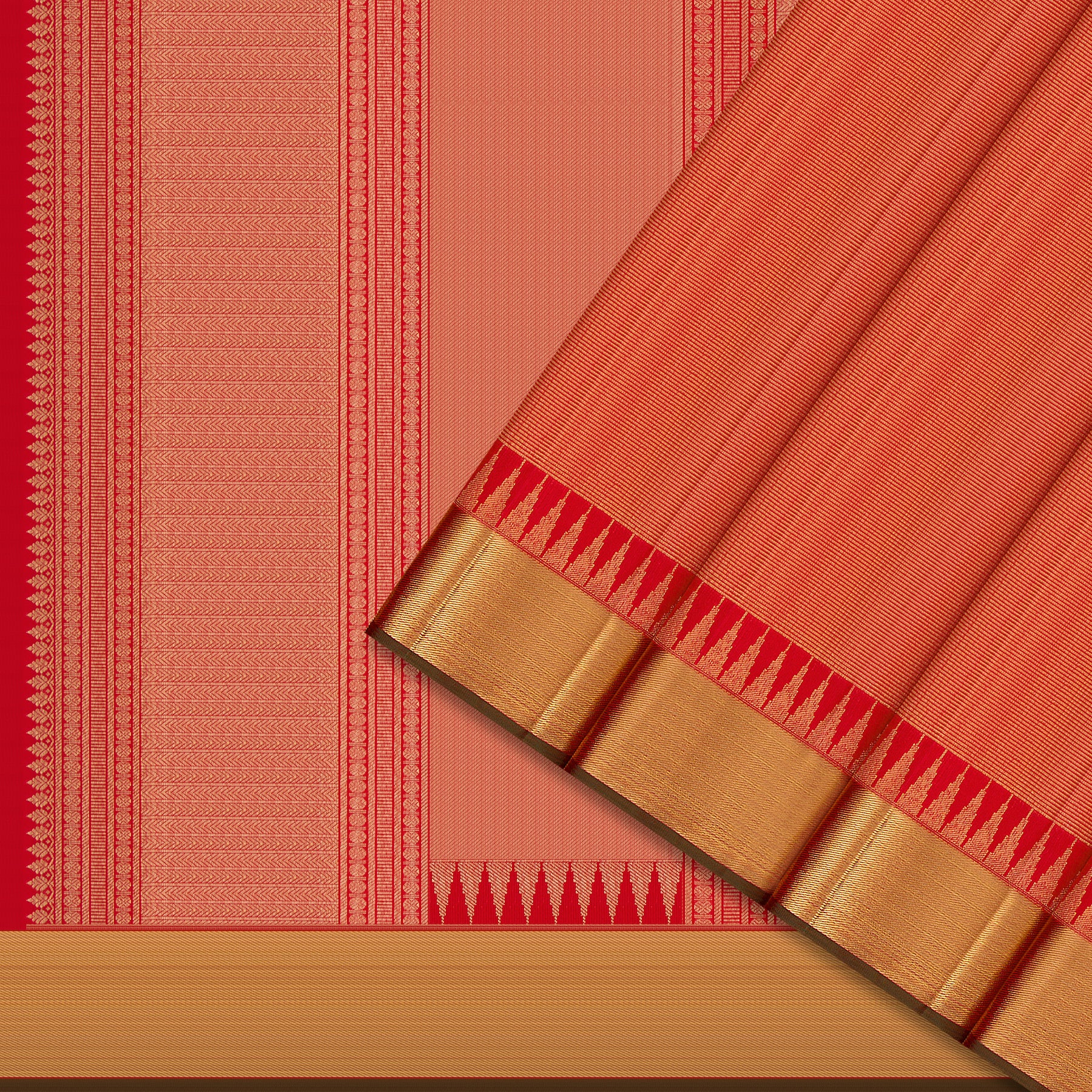 Kanakavalli Kanjivaram Silk Sari 26-599-HS001-01425 - Cover View