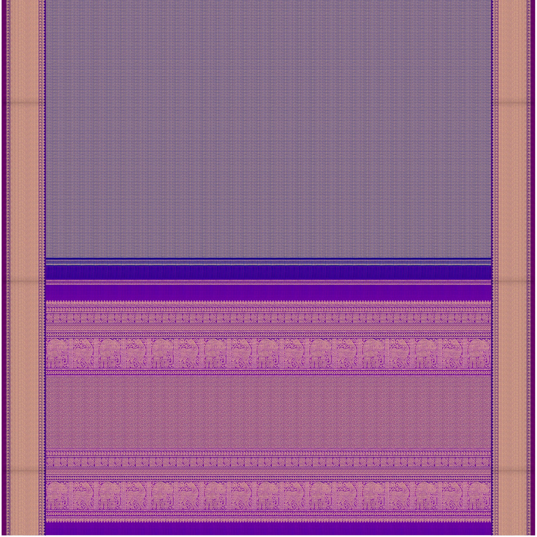 Kanakavalli Kanjivaram Silk Sari 26-599-HS001-01427 - Full View