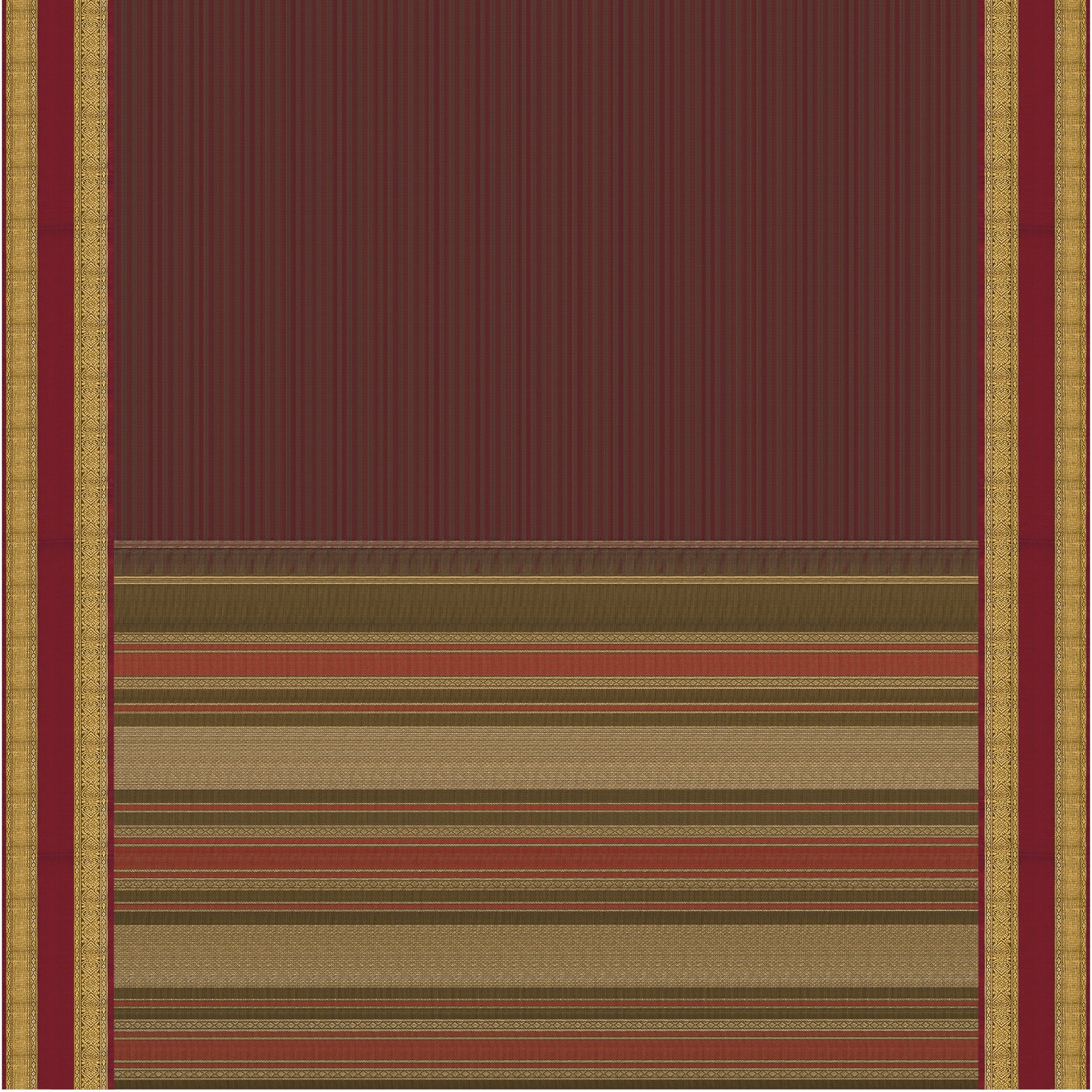 Kanakavalli Kanjivaram Silk Sari 26-599-HS001-01432 - Full View