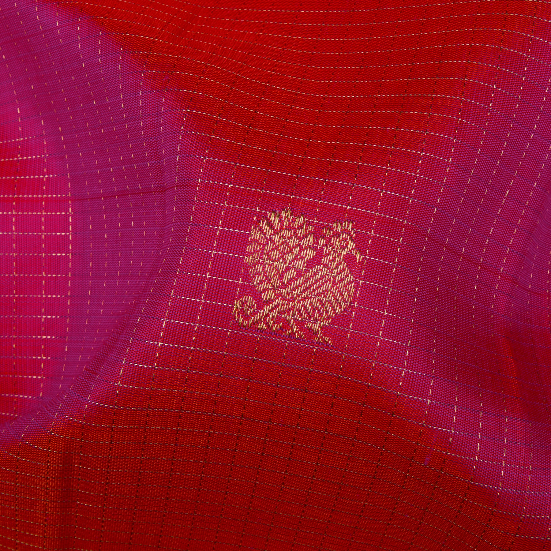 Kanakavalli Kanjivaram Silk Sari 26-599-HS001-01469 - Fabric View